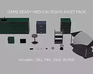 GAME READY MEDICAL ROOM ASSET PACK