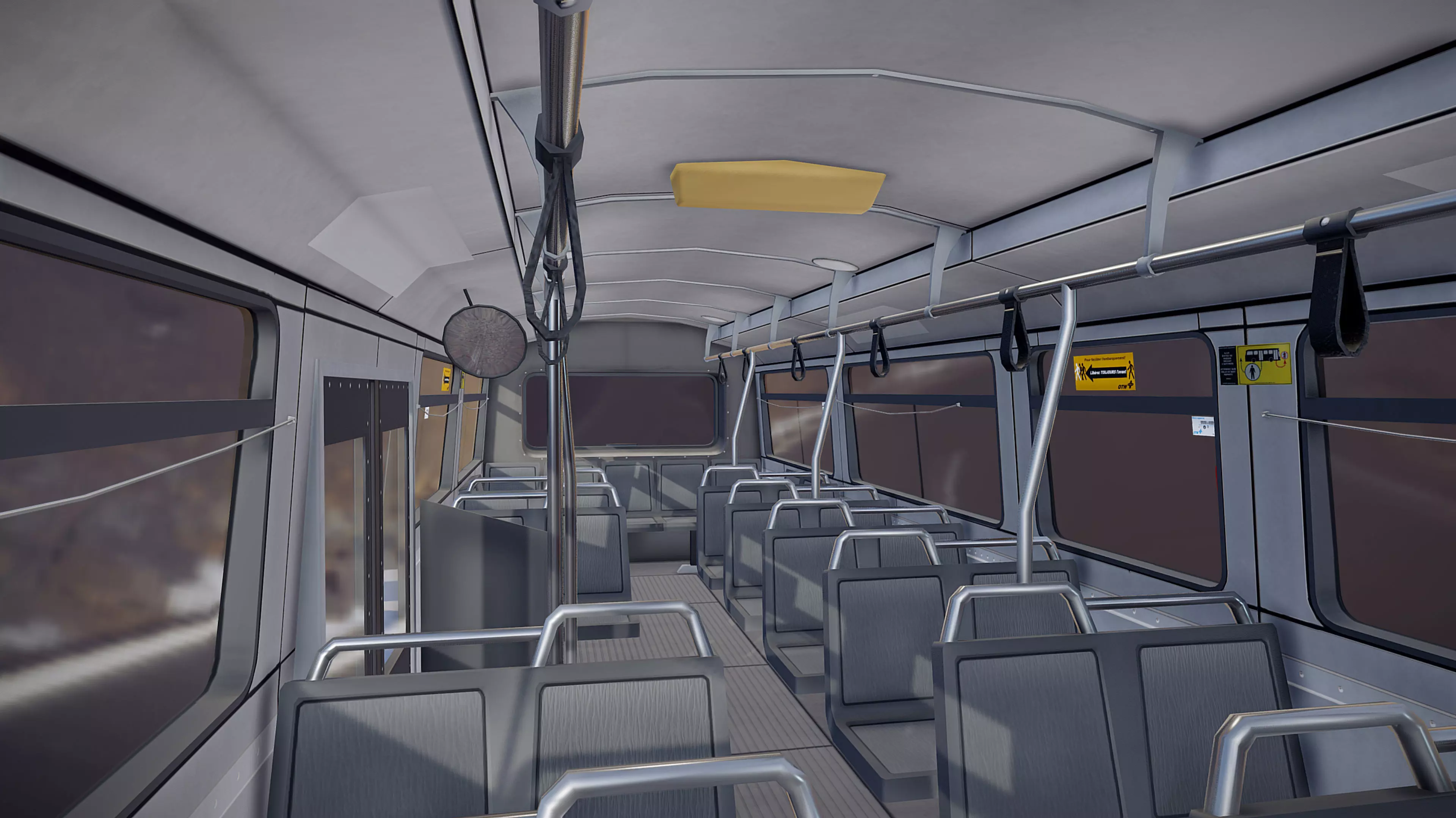 City Bus Low-poly 3D model_32
