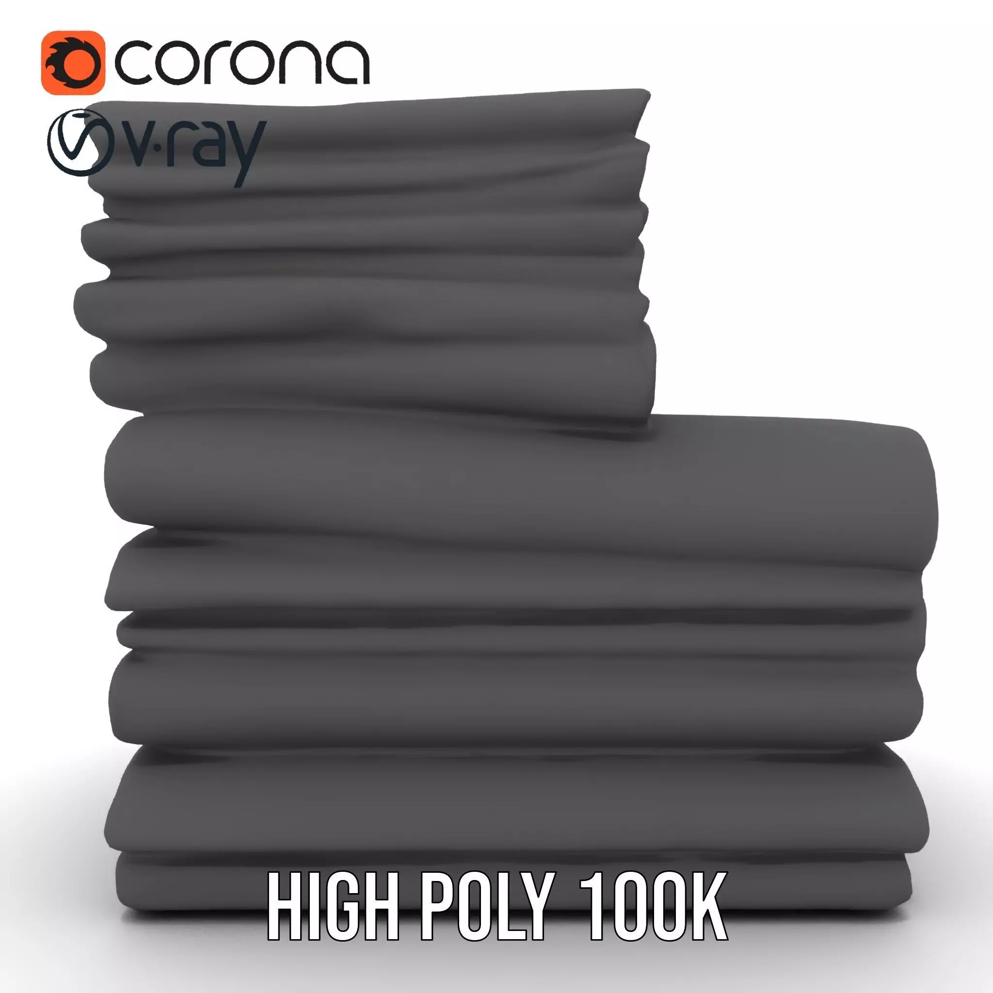 Black Cloth Stack model pack Texture_18