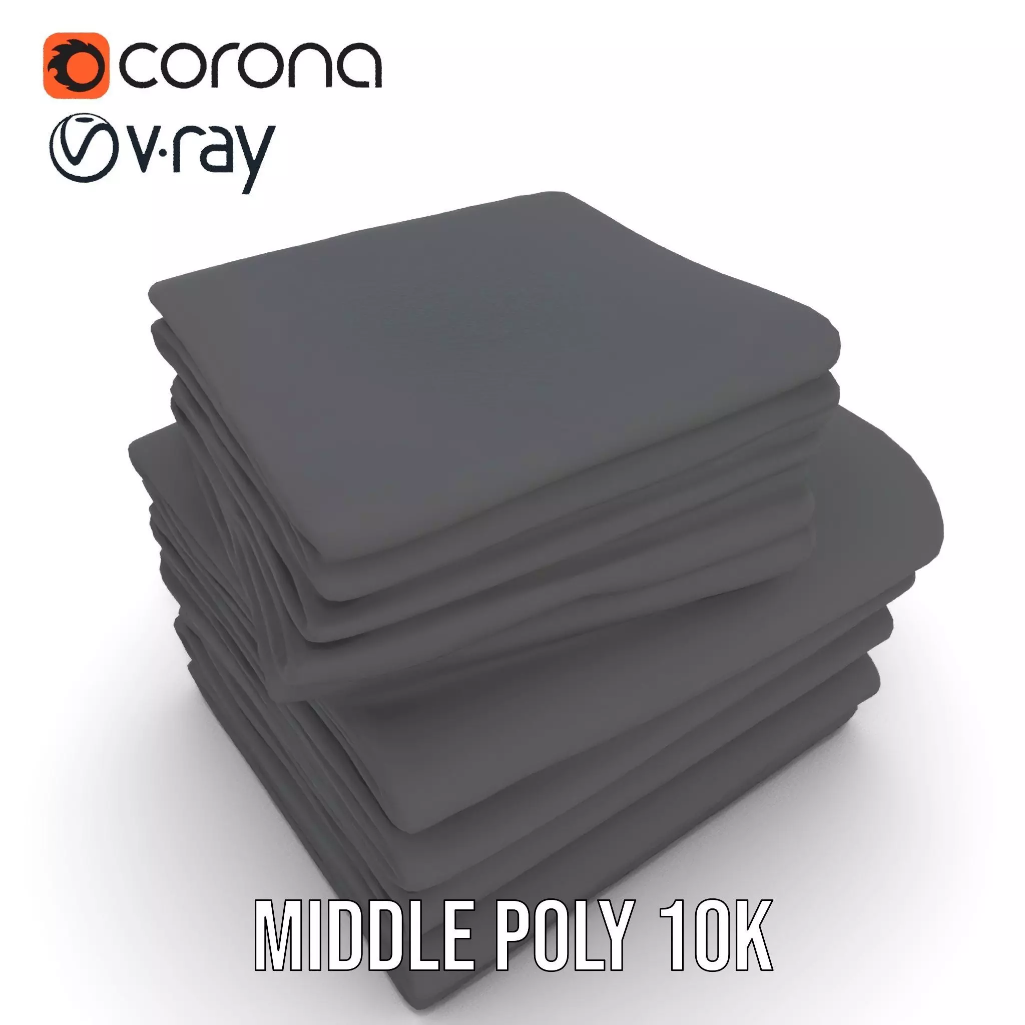 Black Cloth Stack model pack Texture_11