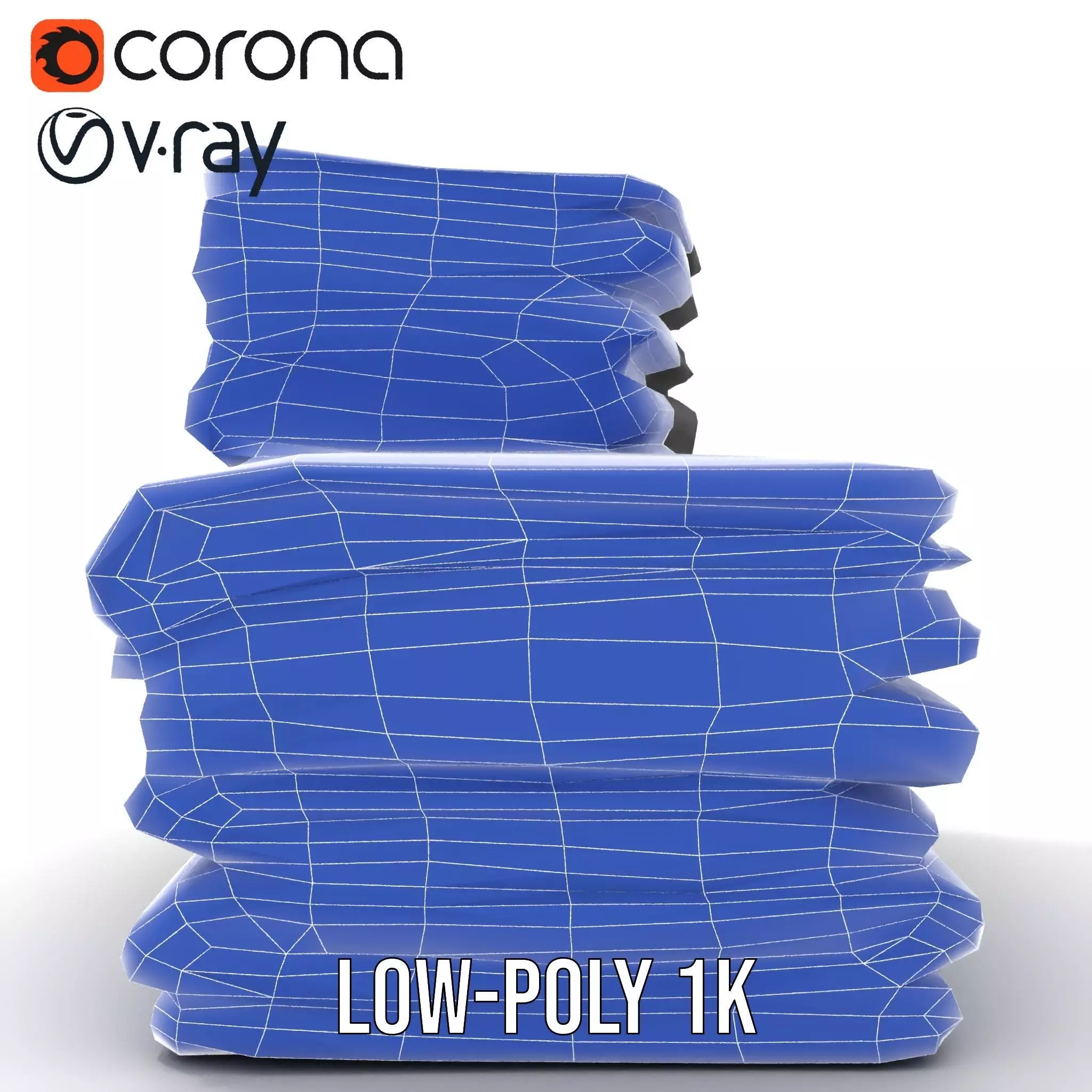 Black Cloth Stack model pack Texture_25