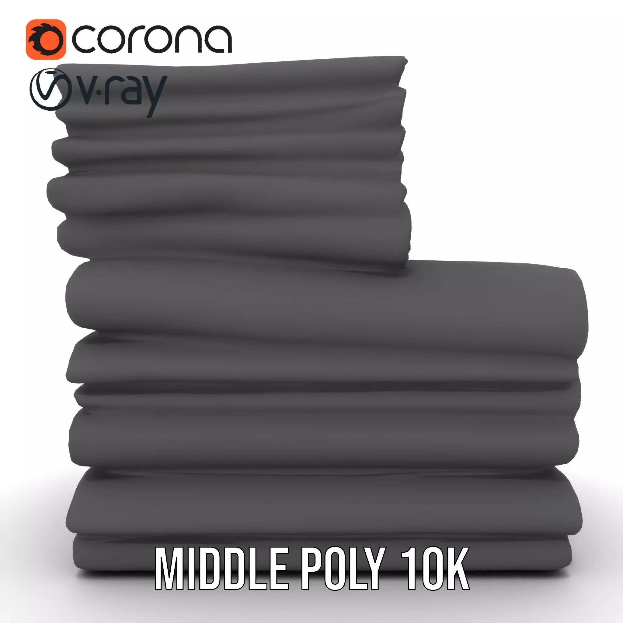 Black Cloth Stack model pack Texture_5