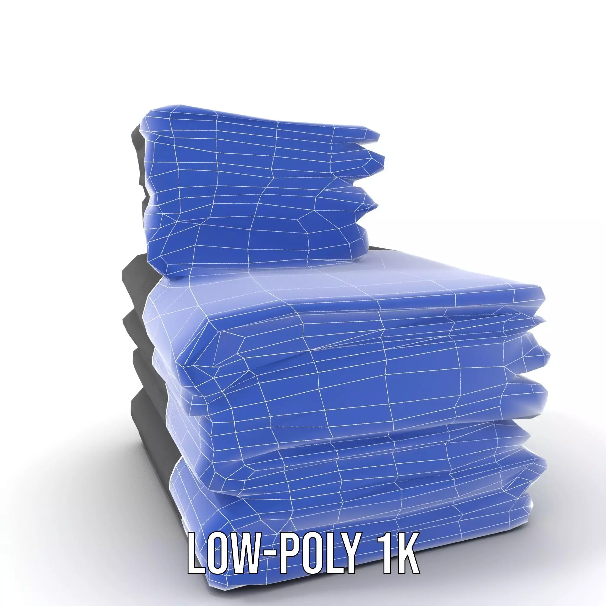 Black Cloth Stack model pack Texture_14