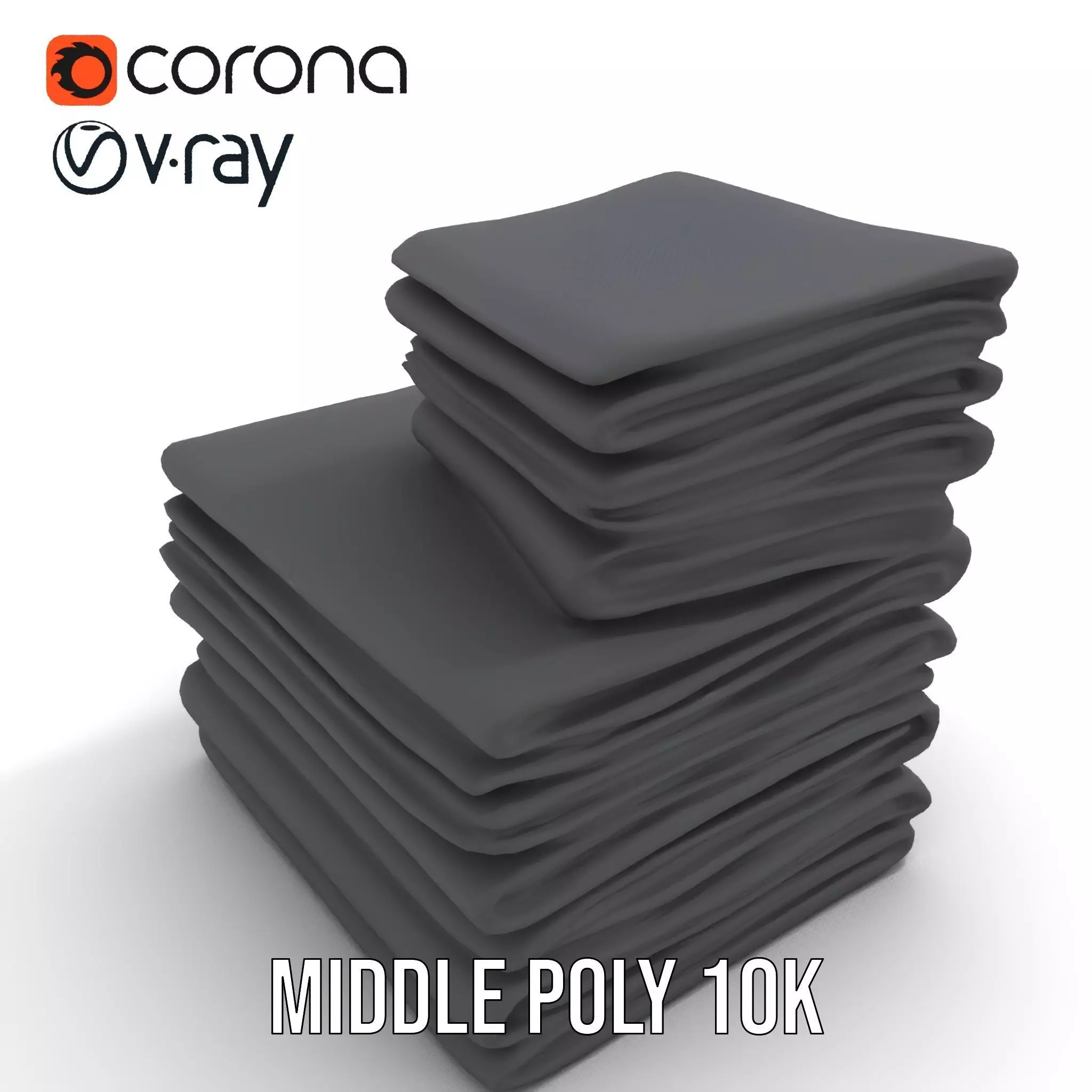 Black Cloth Stack model pack Texture_13