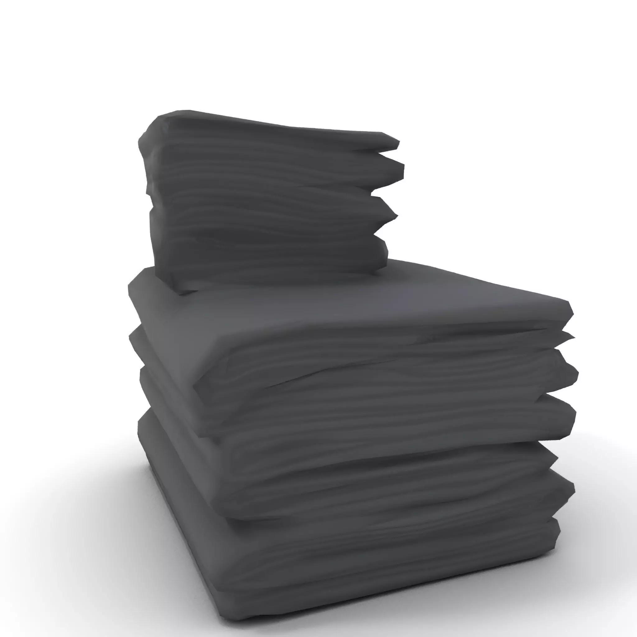 Black Cloth Stack model pack Texture_9