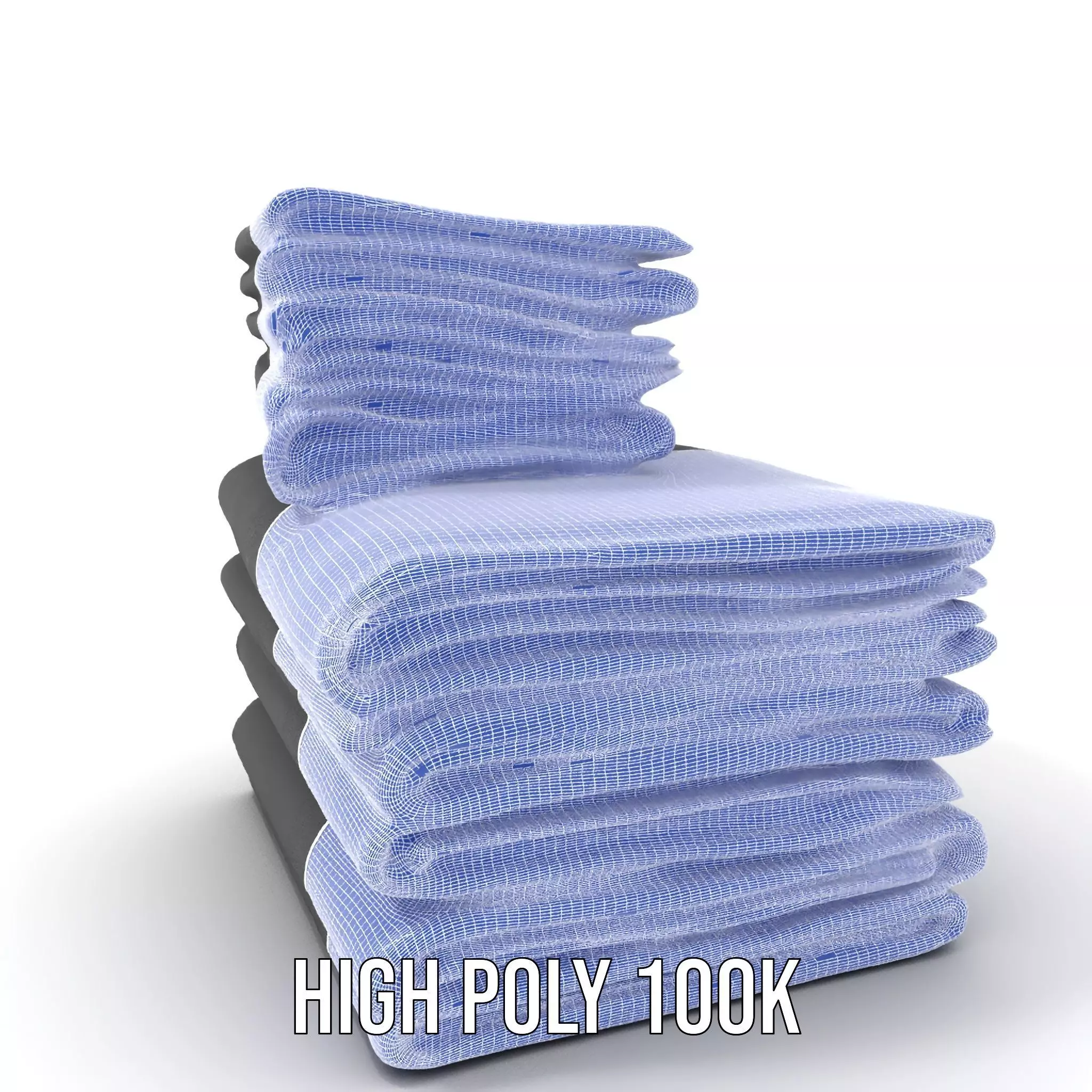 Black Cloth Stack model pack Texture_4