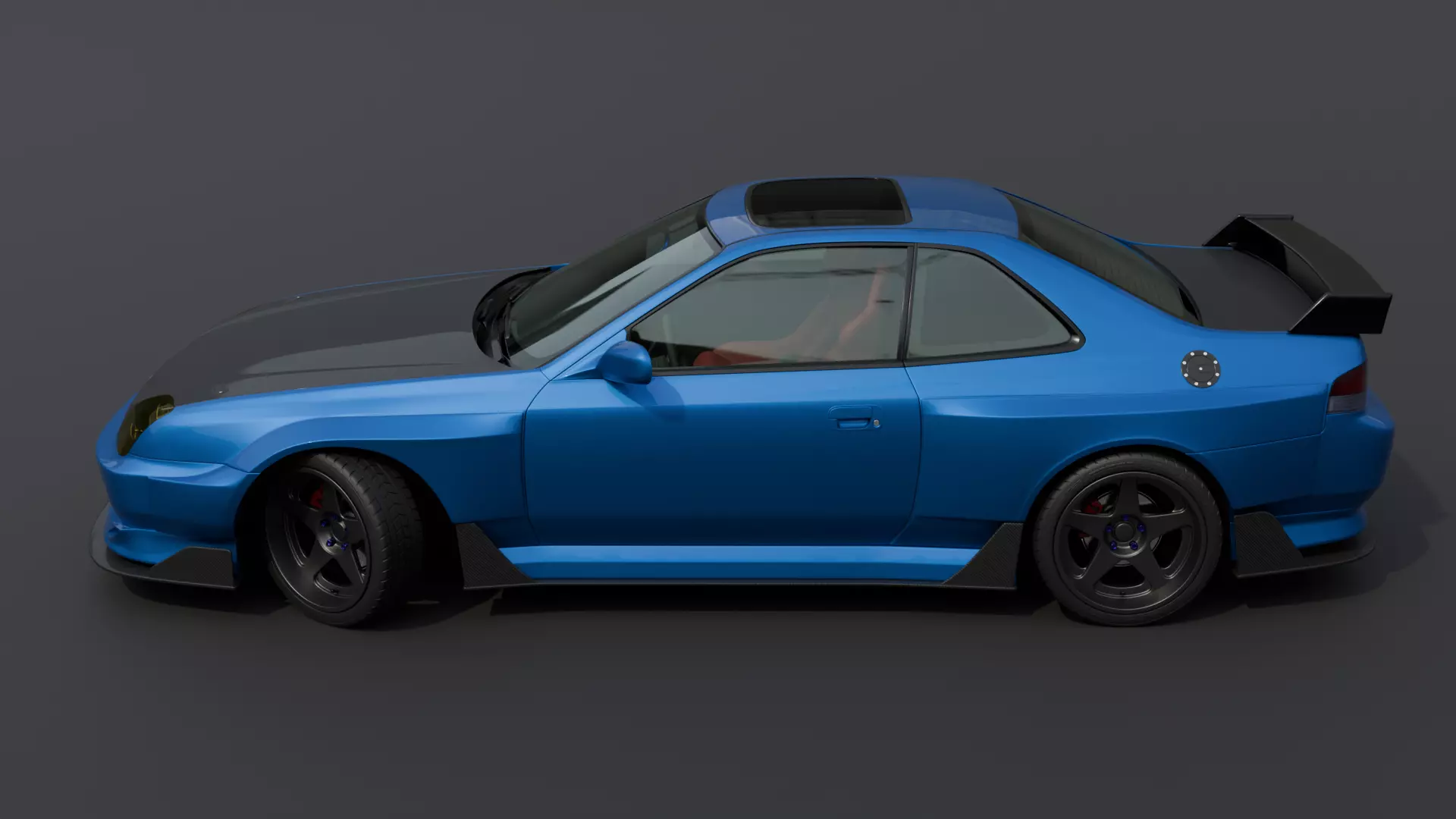 Honda Prelude 5 Type SH Tuned 3D model_5