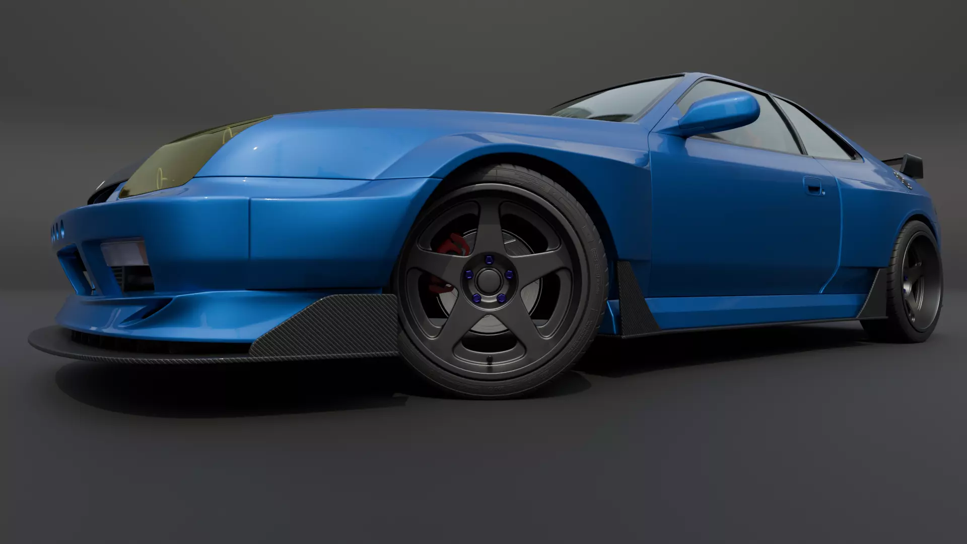 Honda Prelude 5 Type SH Tuned 3D model_3