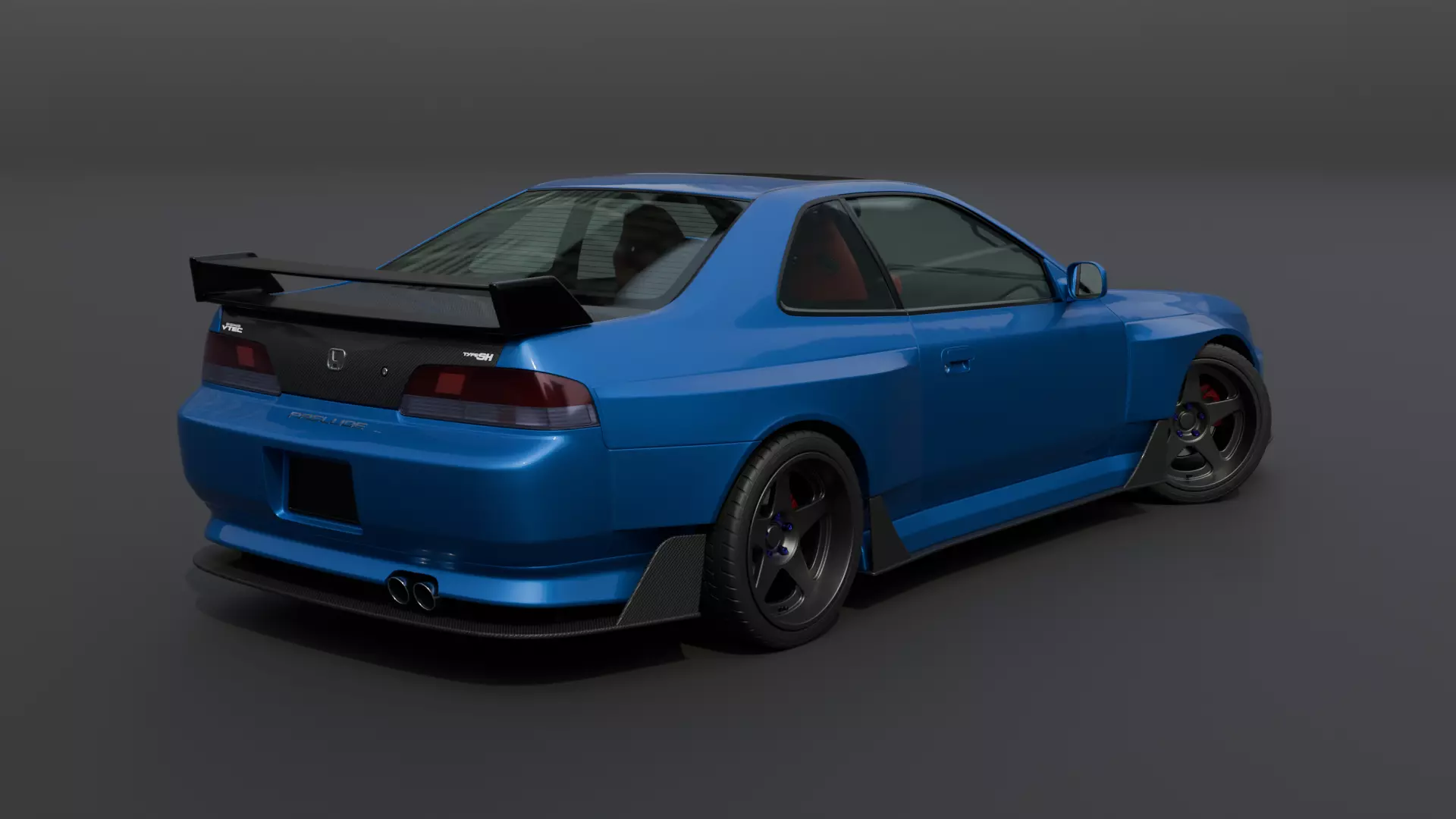 Honda Prelude 5 Type SH Tuned 3D model_11
