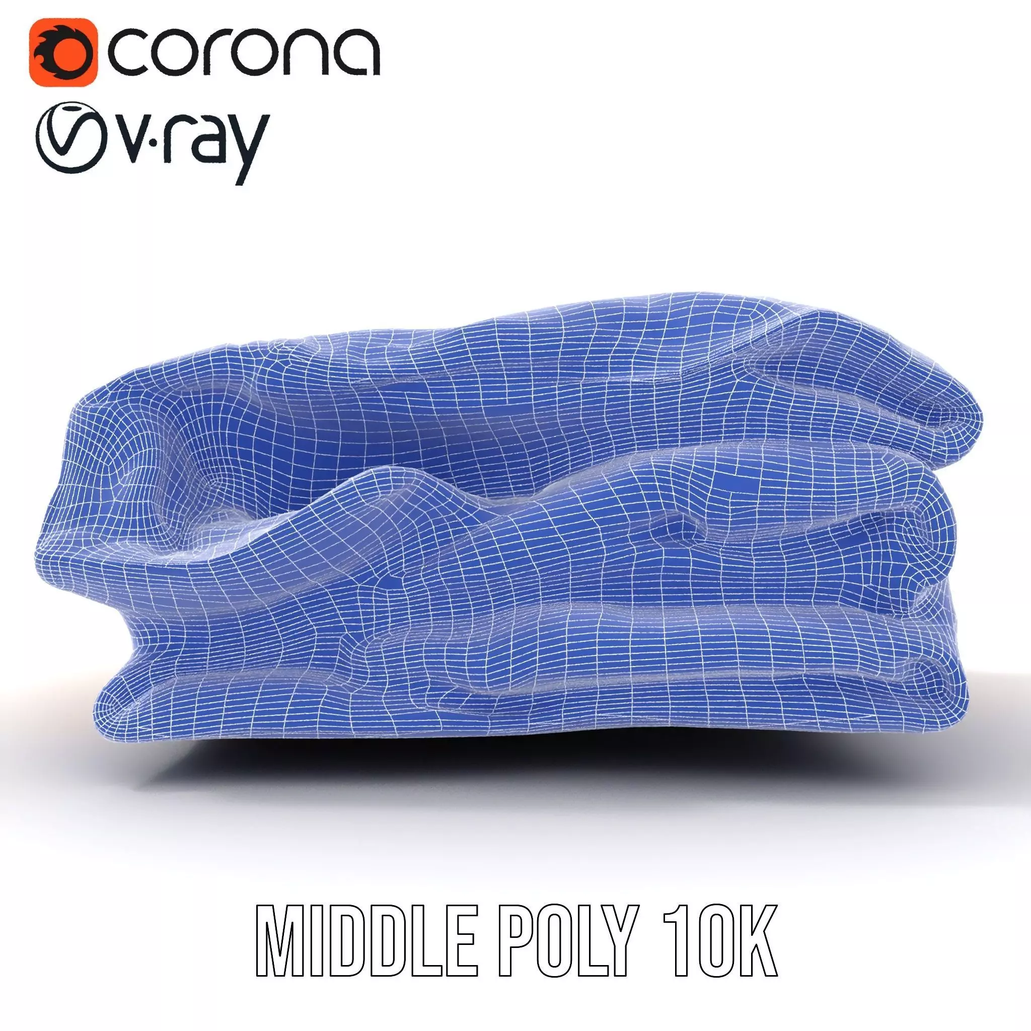 Tan Chino Pants model pack Low-poly 3D model_21