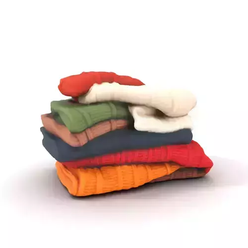 Vibrant Knit Fabric model pack