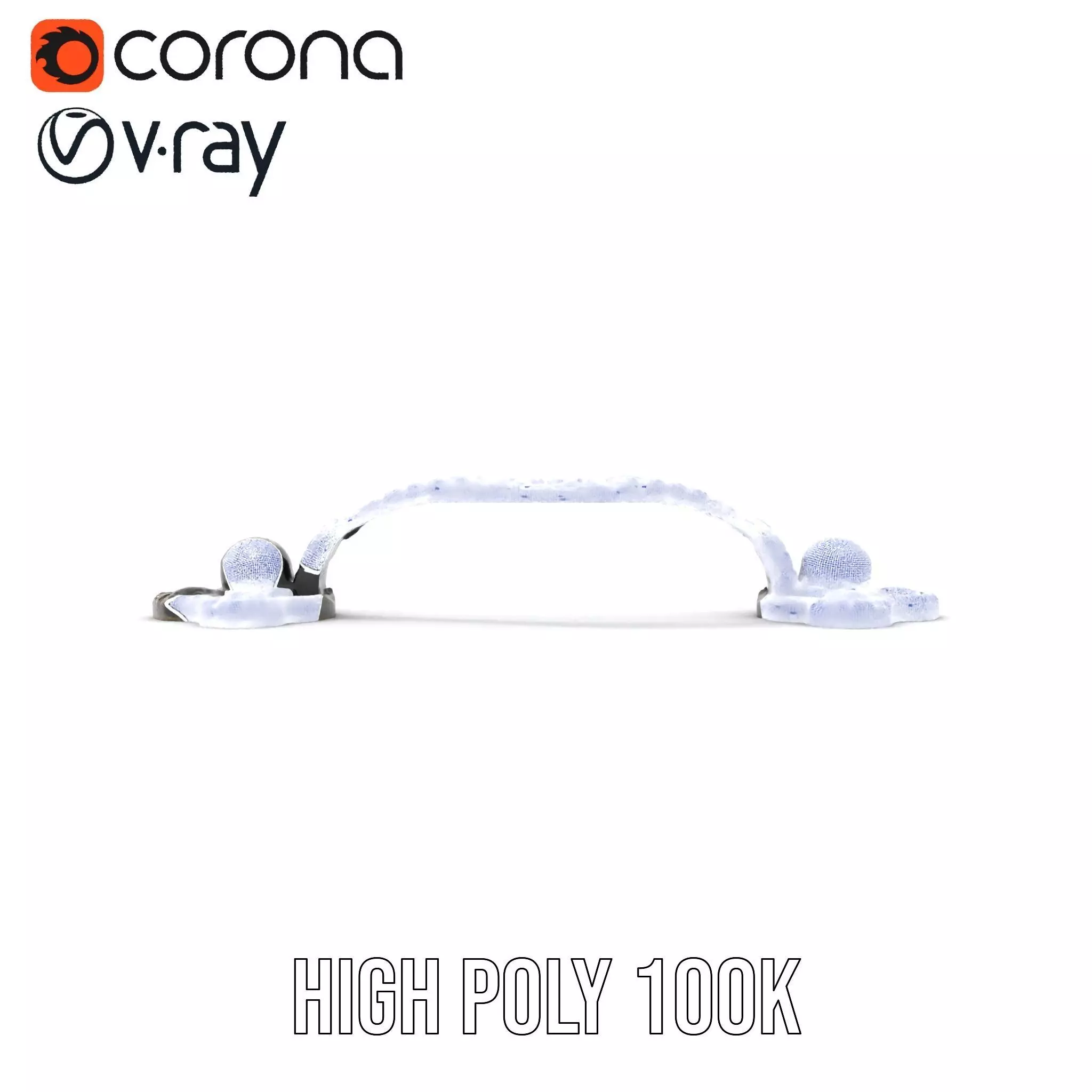 Antique Iron Handle model pack Low-poly 3D model_34