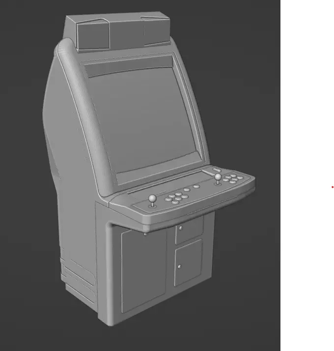 Capcom Impress Arcade 3D print model