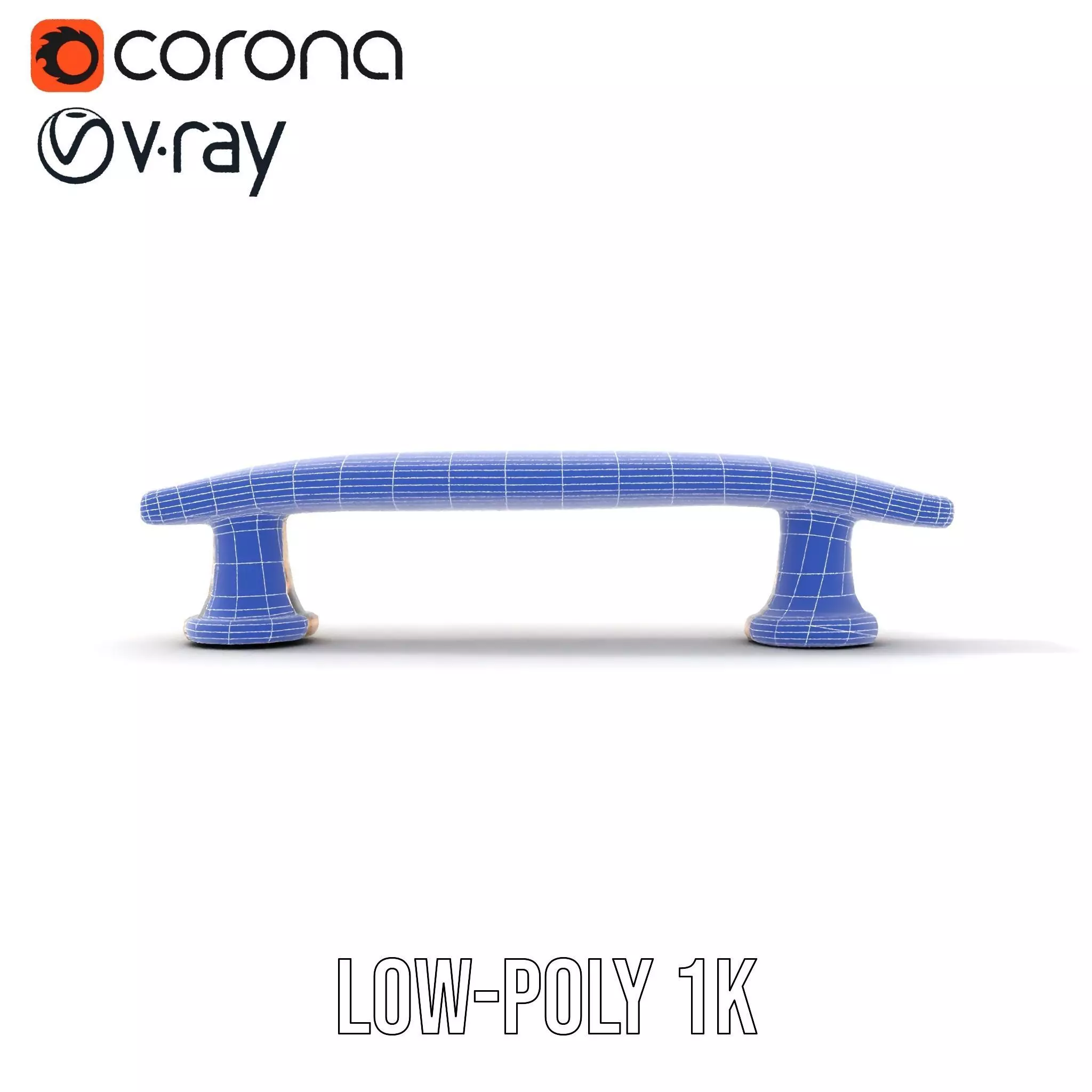 Vintage Brass Handle model pack Low-poly 3D model_30