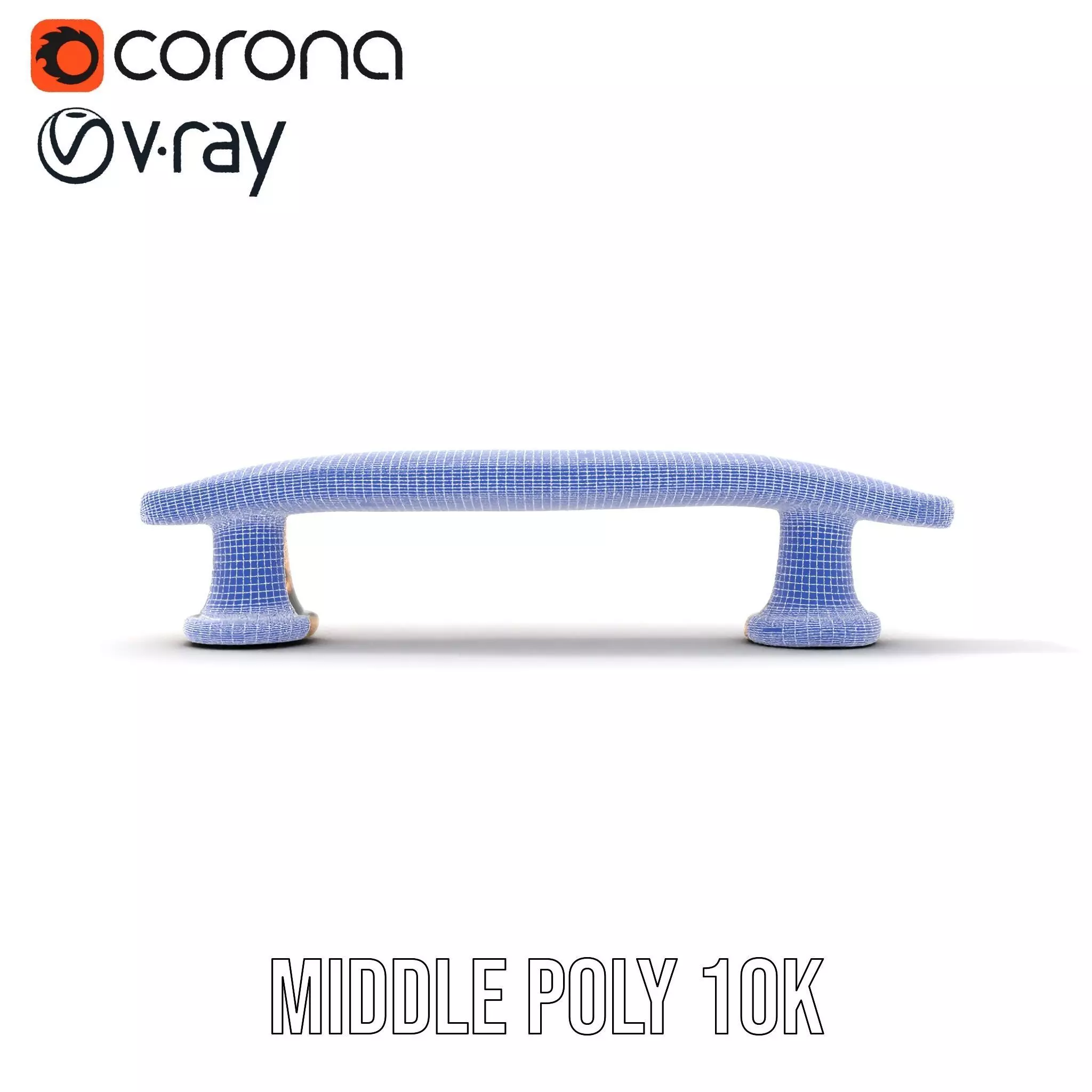 Vintage Brass Handle model pack Low-poly 3D model_27