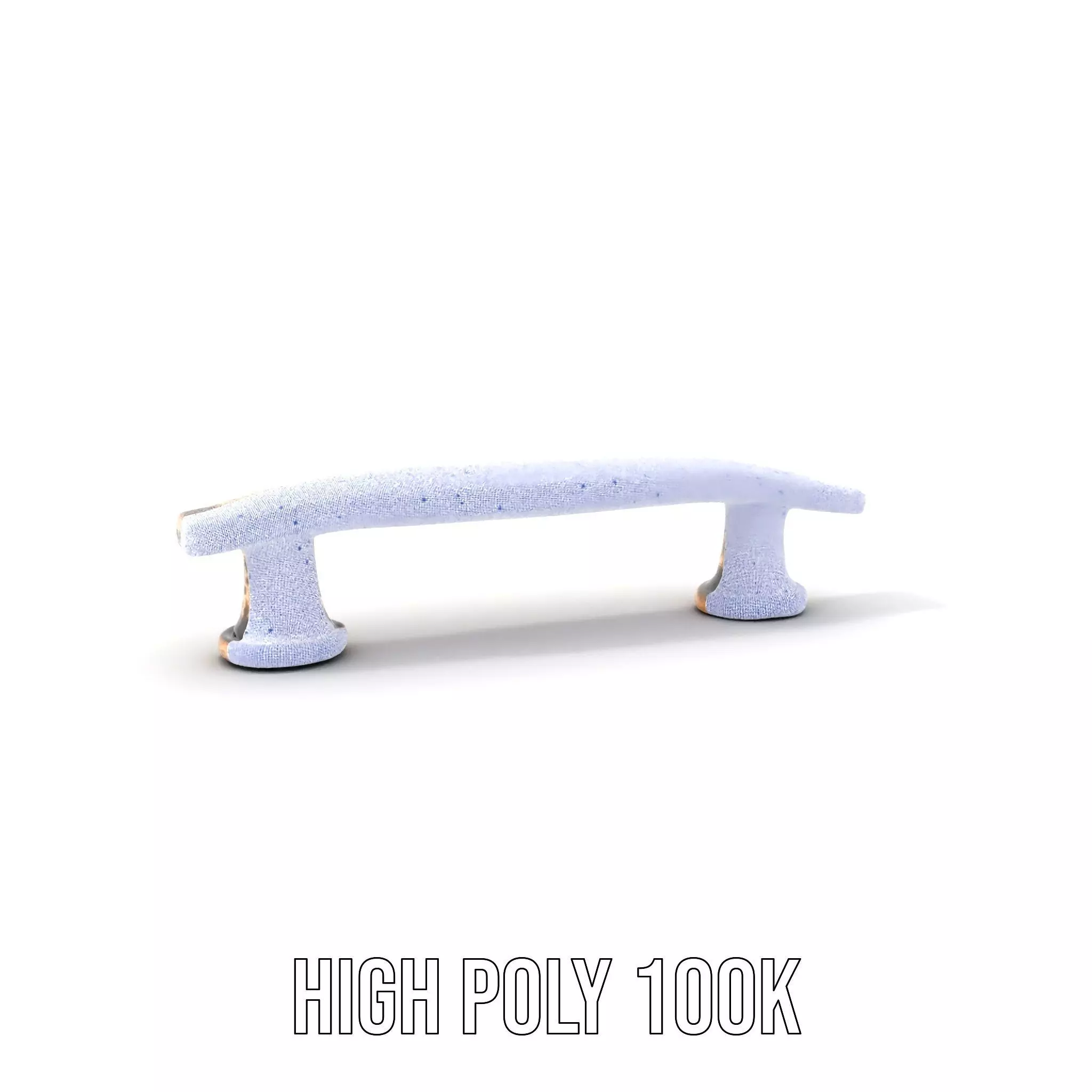 Vintage Brass Handle model pack Low-poly 3D model_4