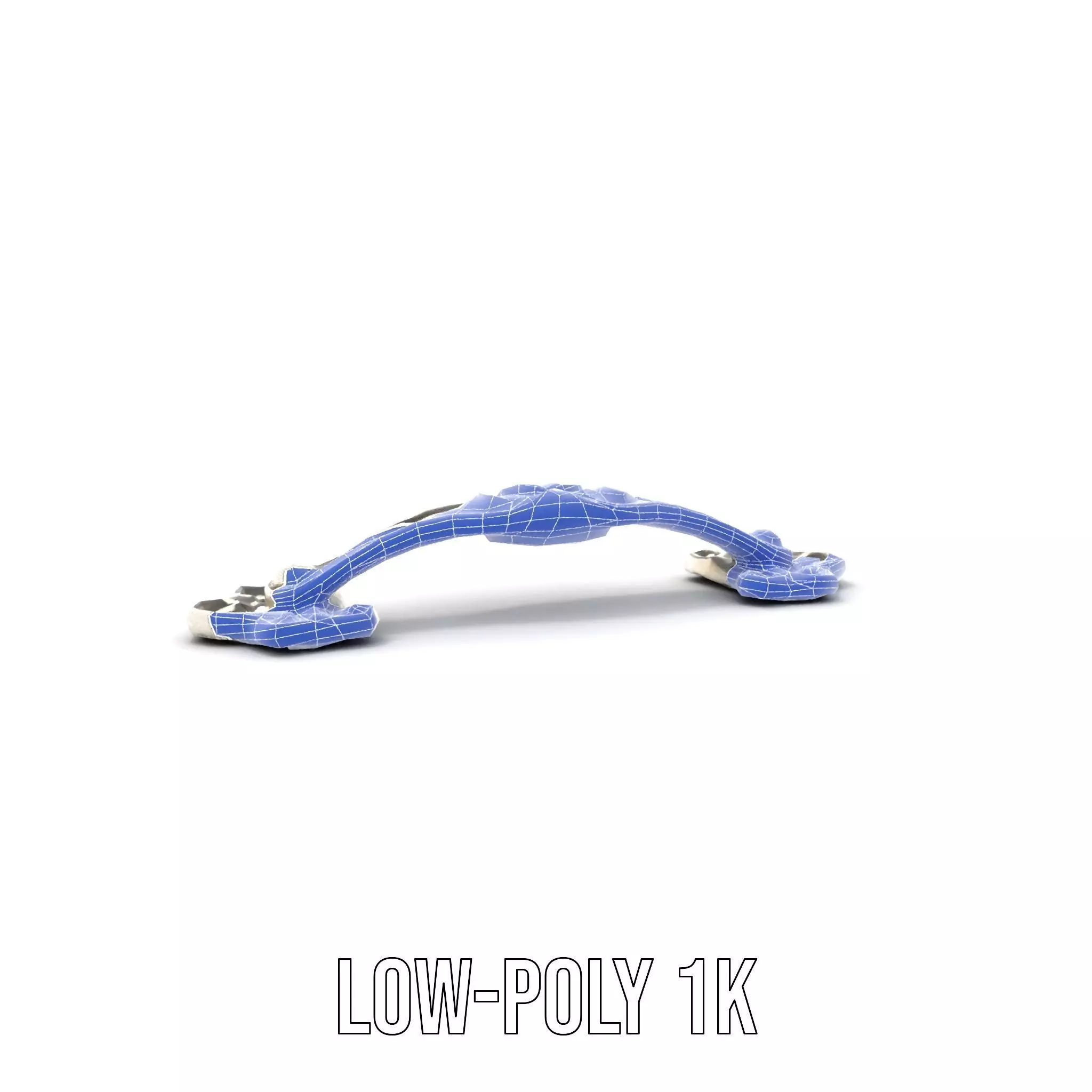 Elegant Silver Handle model pack Low-poly 3D model_27