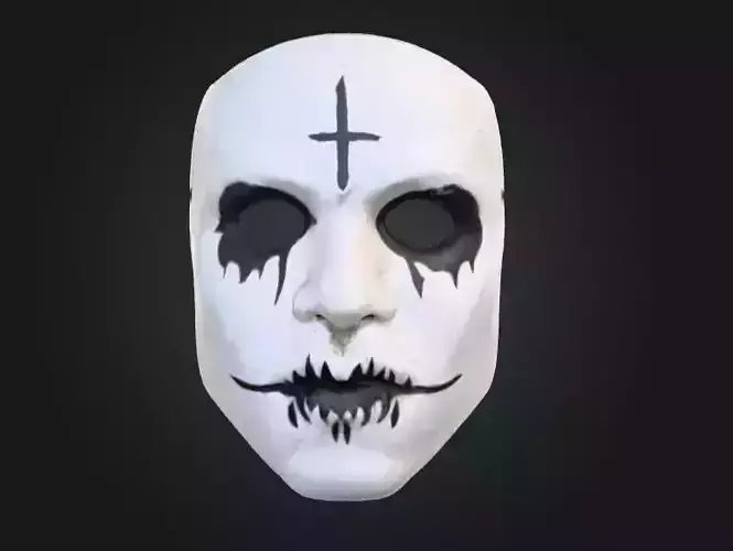 Purge Mask Low-poly 3D model
