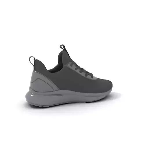 Sleek Black Sneaker model pack