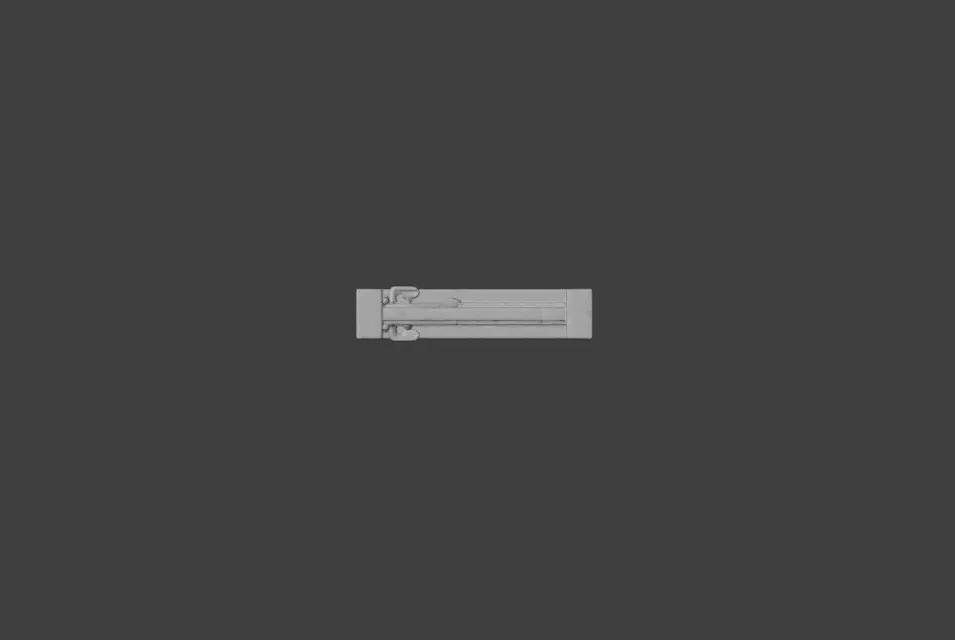 Cursed Wooden Door Low-poly 3D model_18