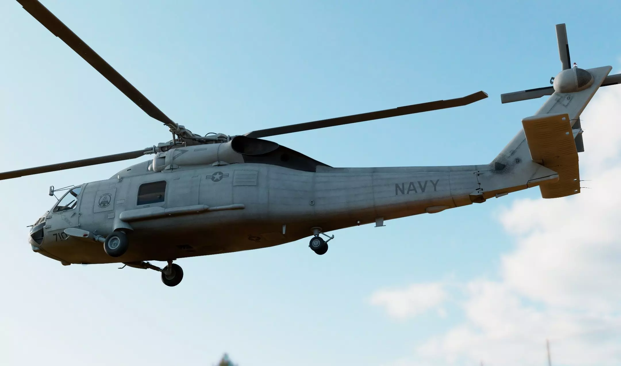 Seahawk Sikorsky SH-60 Helicopter 3D model_5