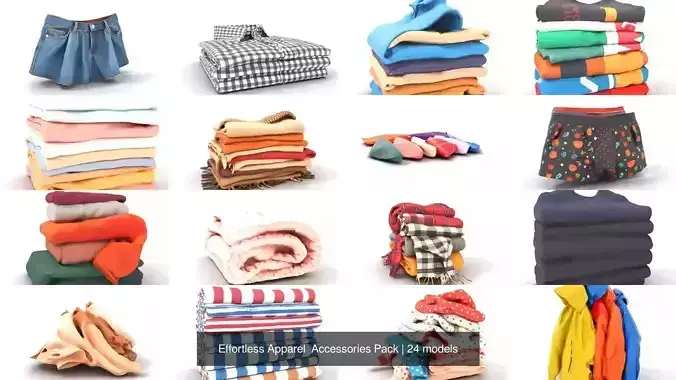 Effortless Apparel  Accessories Pack Texture