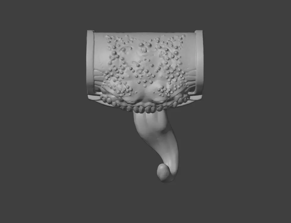 The Mimic Chest Low-poly 3D model_21