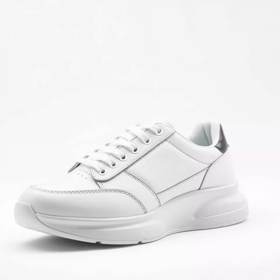 Sleek White Sneaker model pack Low-poly 3D model_2