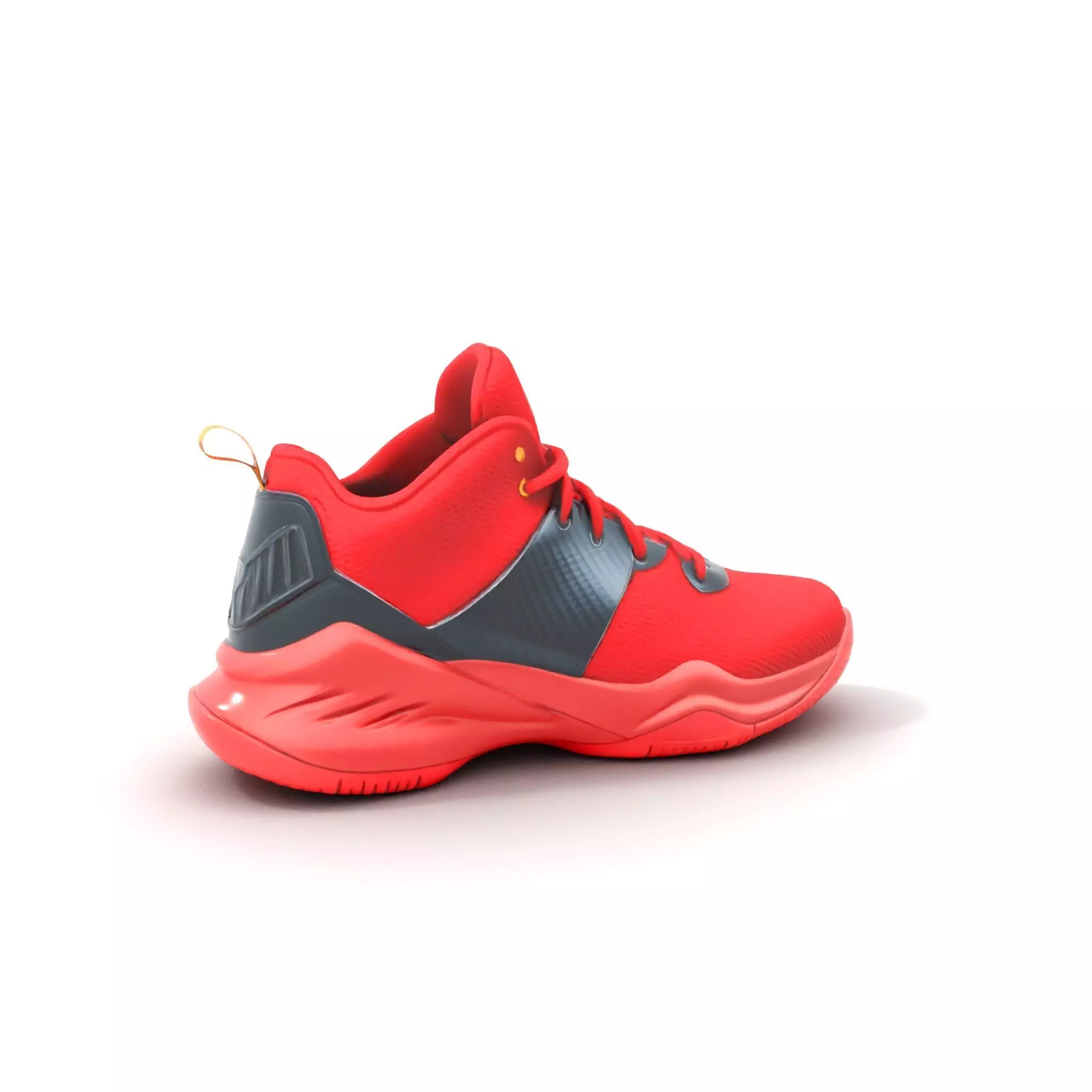 Vivid Red Sneaker model pack Low-poly 3D model_0