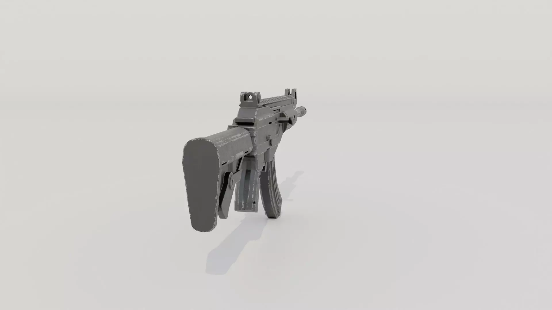 Ace 32 Assault Rifle Low-poly 3D model_3