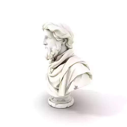 Elegant Marble Bust model pack
