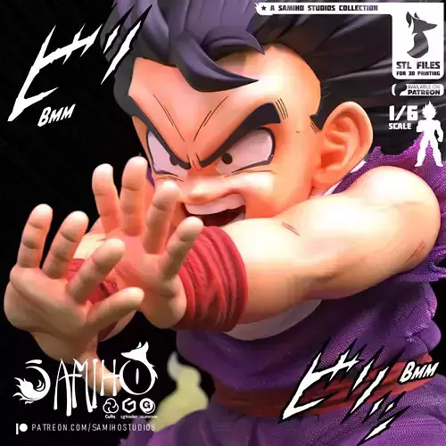 Samiho Studios - Gohan Masenko - STLs ready for printing