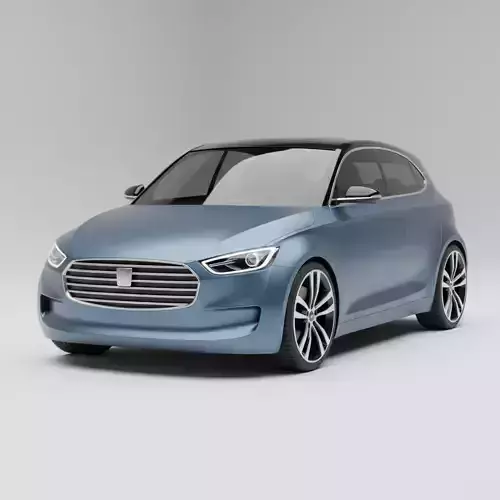 Modern Compact Hatchback Concept