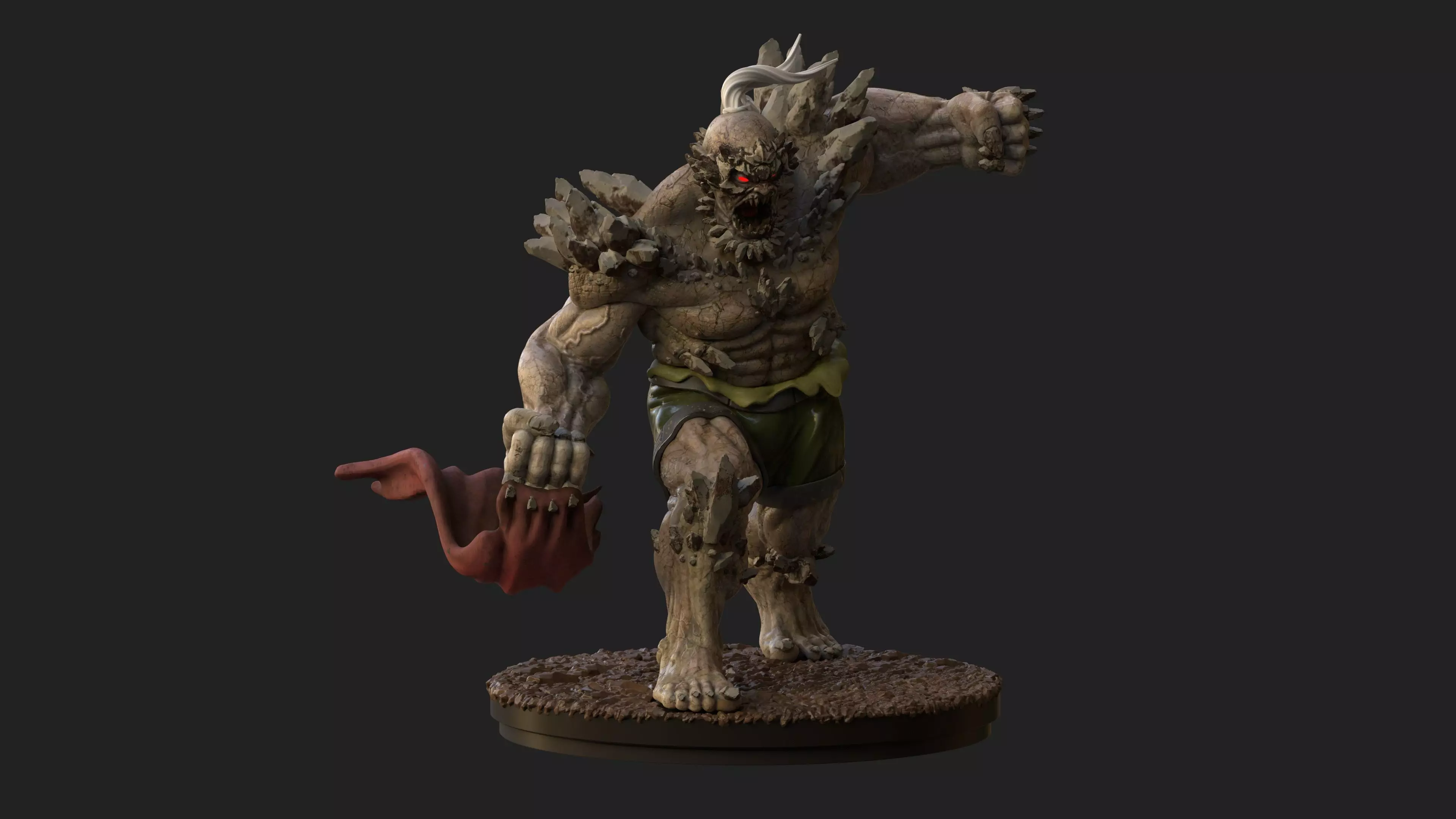 Doomsday from Superman 3D print model_4