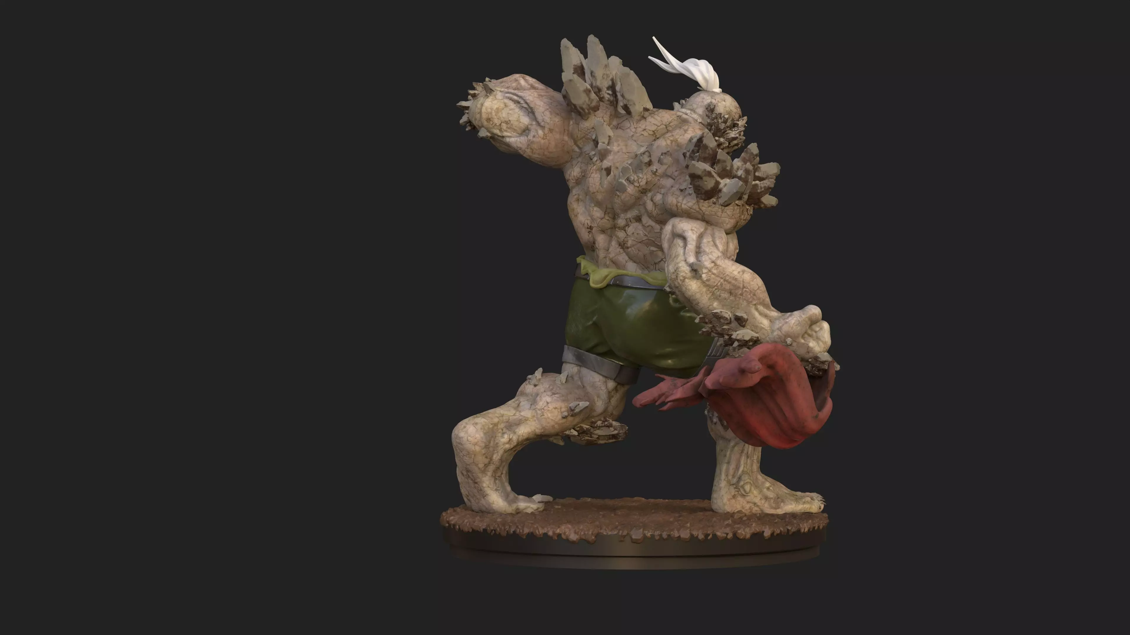 Doomsday from Superman 3D print model_7