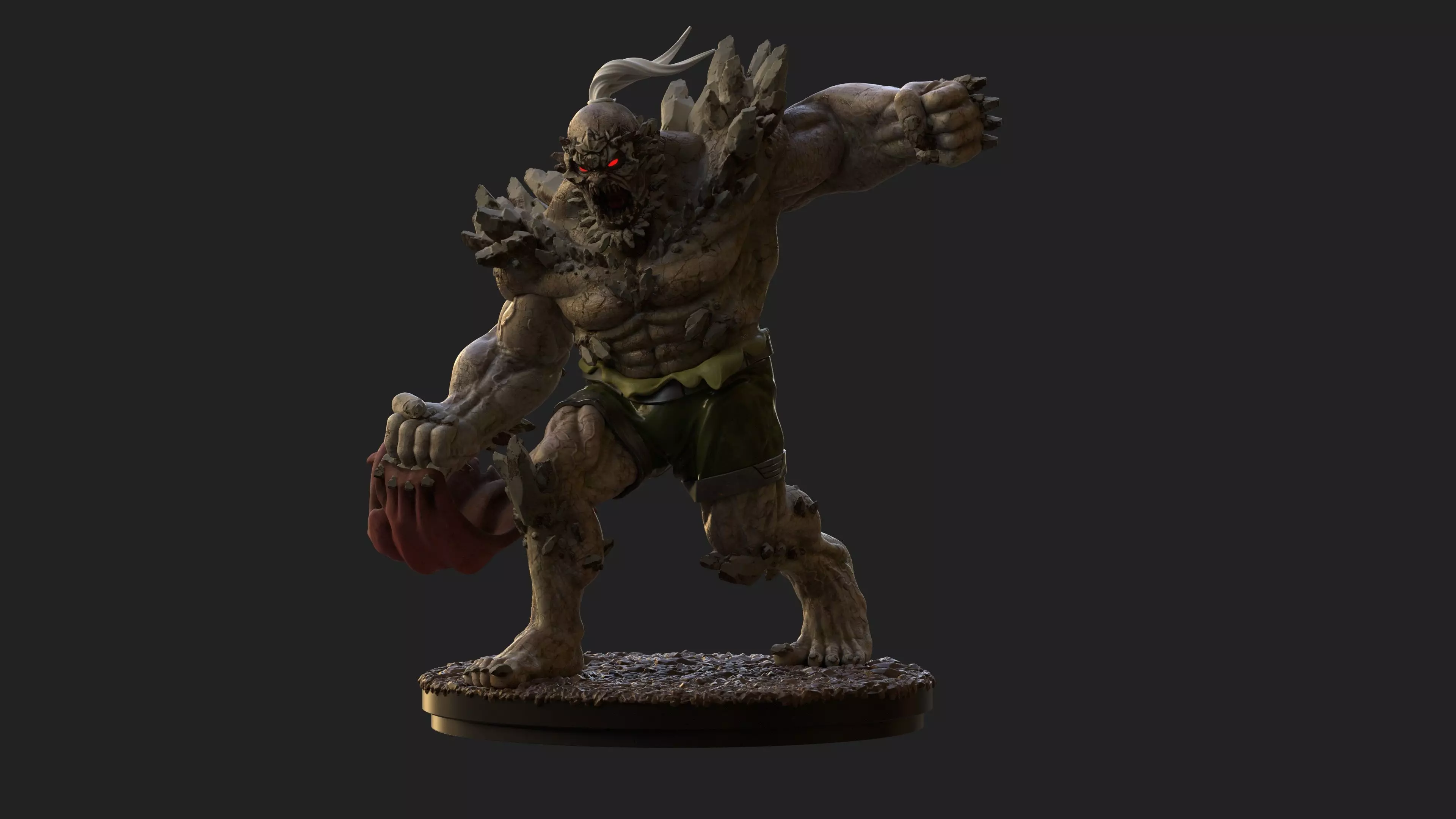 Doomsday from Superman 3D print model_5