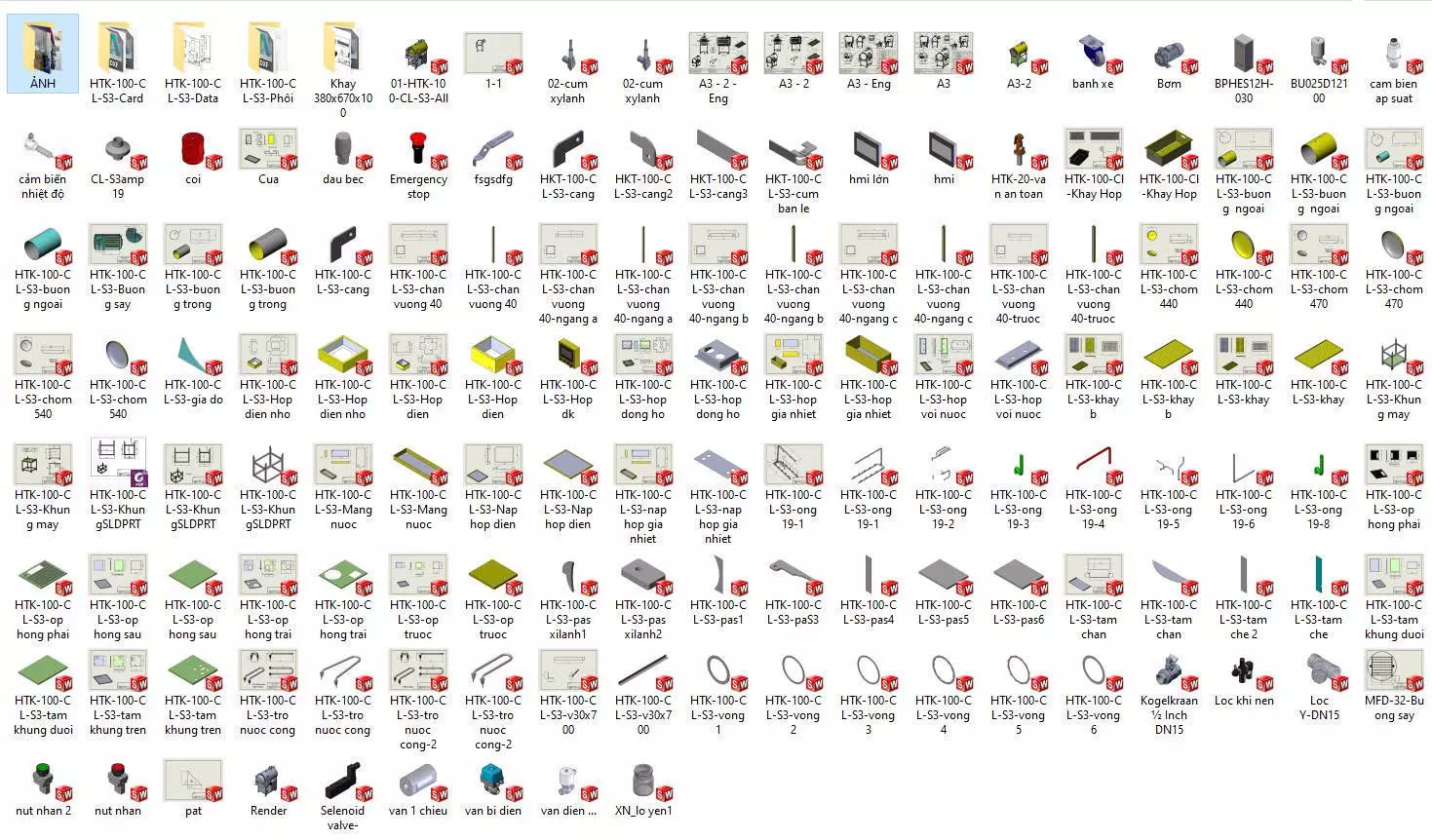 Autoclave sterilizer 100 liter 3D model_5