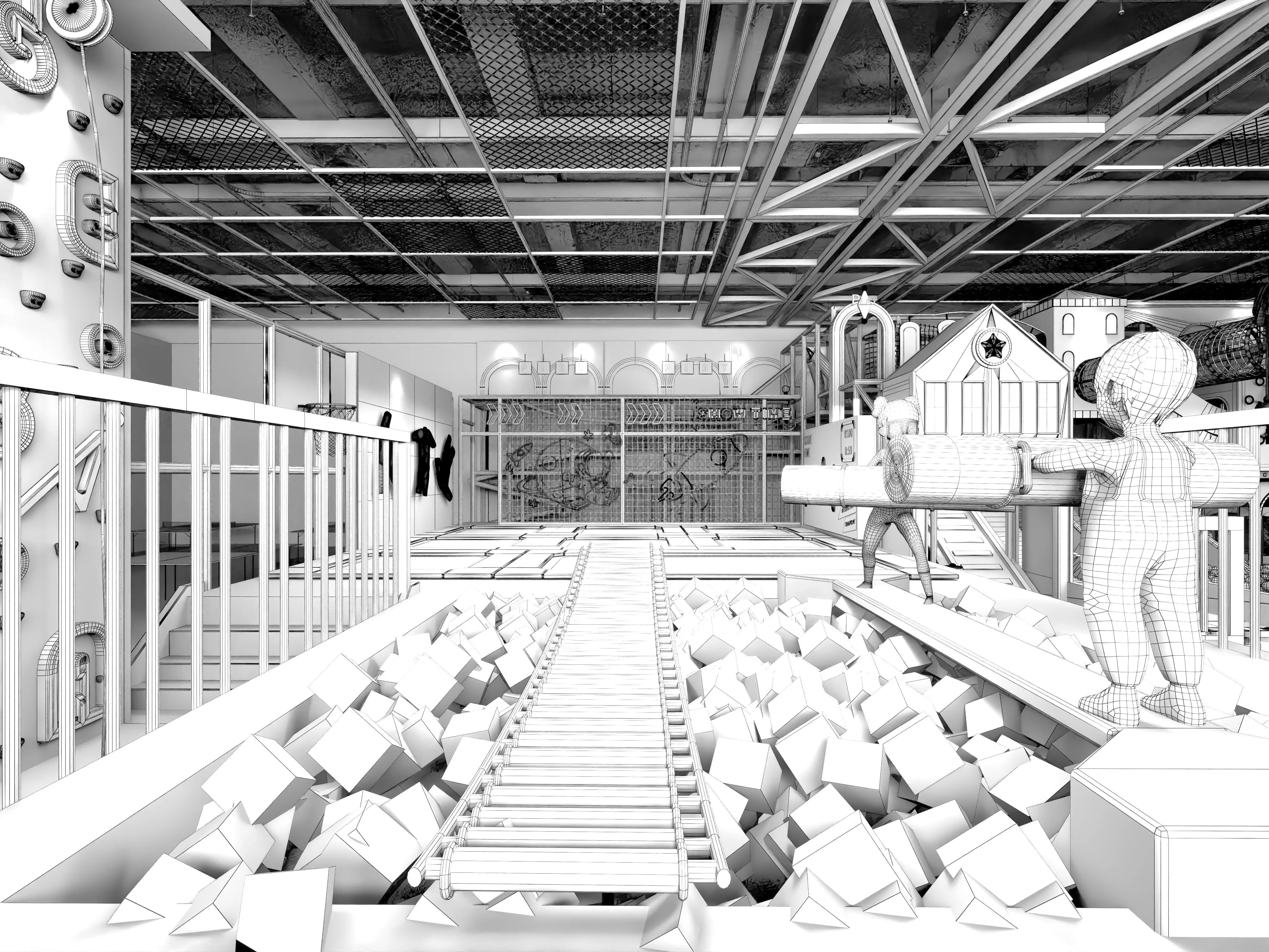 Children playground  3D model_13