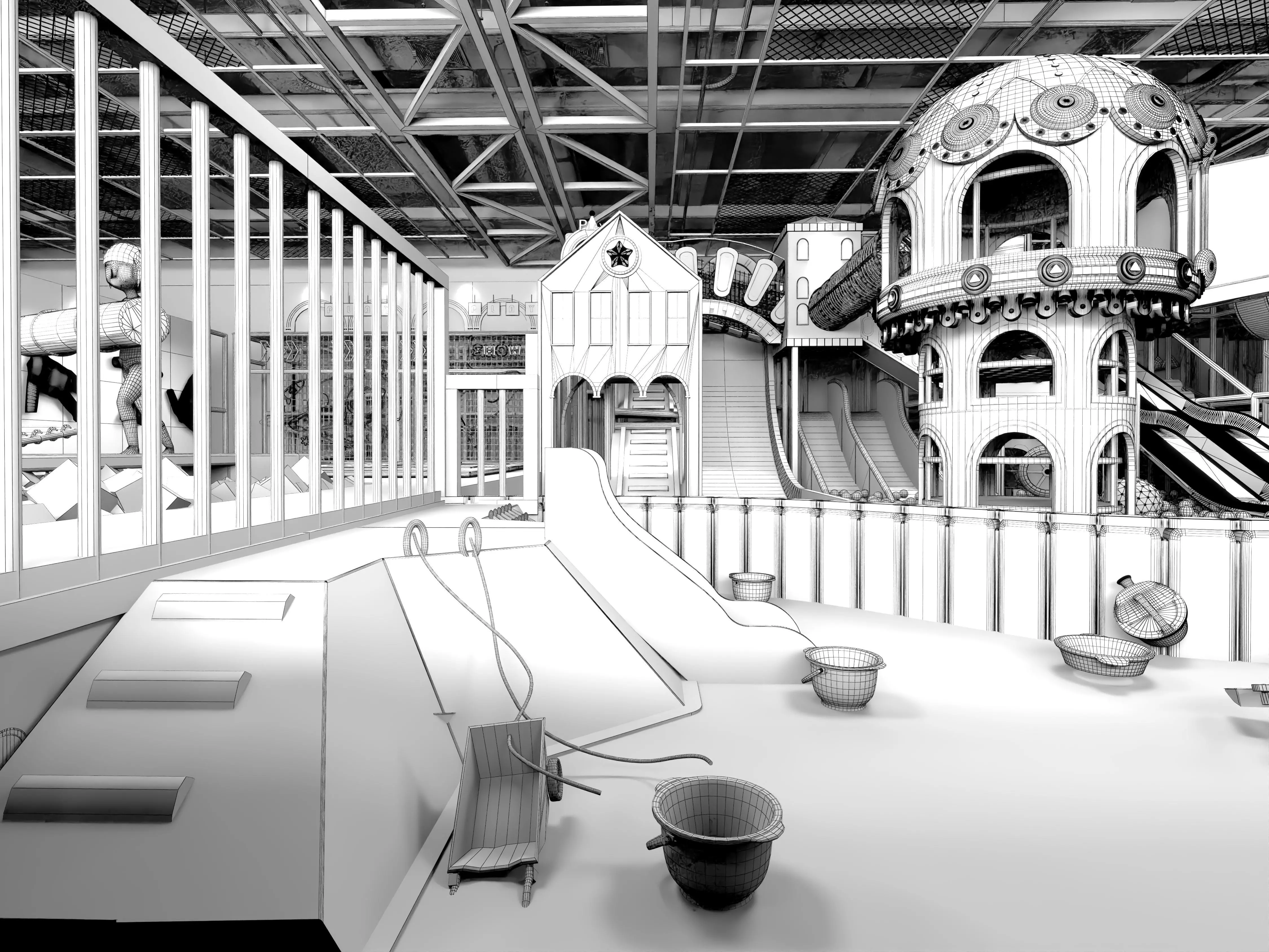 Children playground  3D model_14