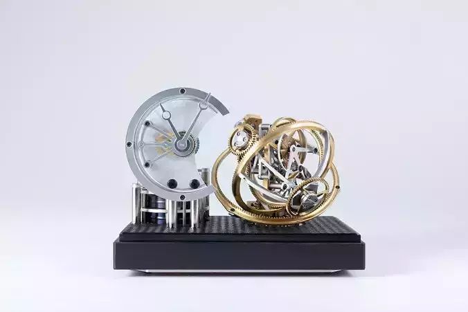 Tourbillon Clock DIY file CAD only for engineer