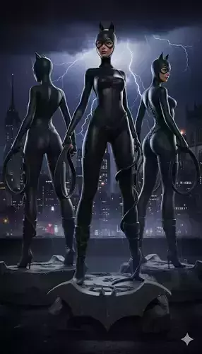 WOMAN CAT FOR BRUNLUCK