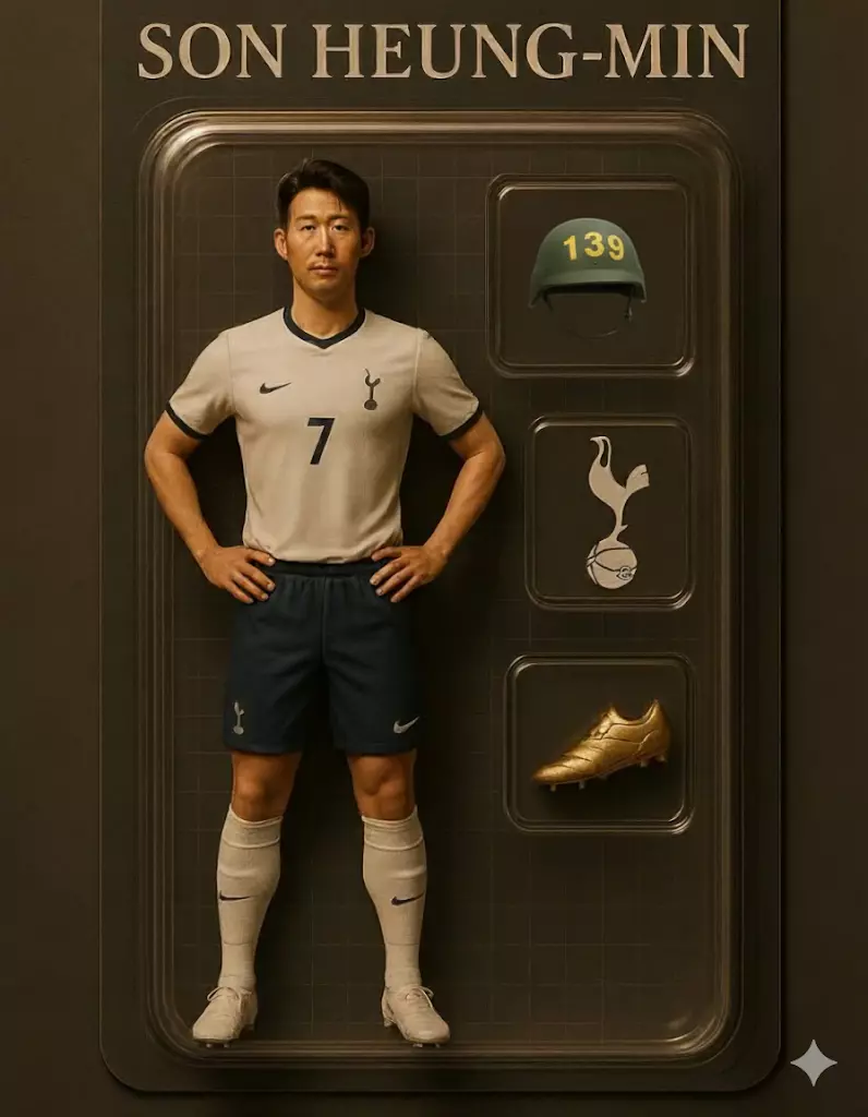 Korean GOAT Heung min Son Collectible Sculpture 3D print model