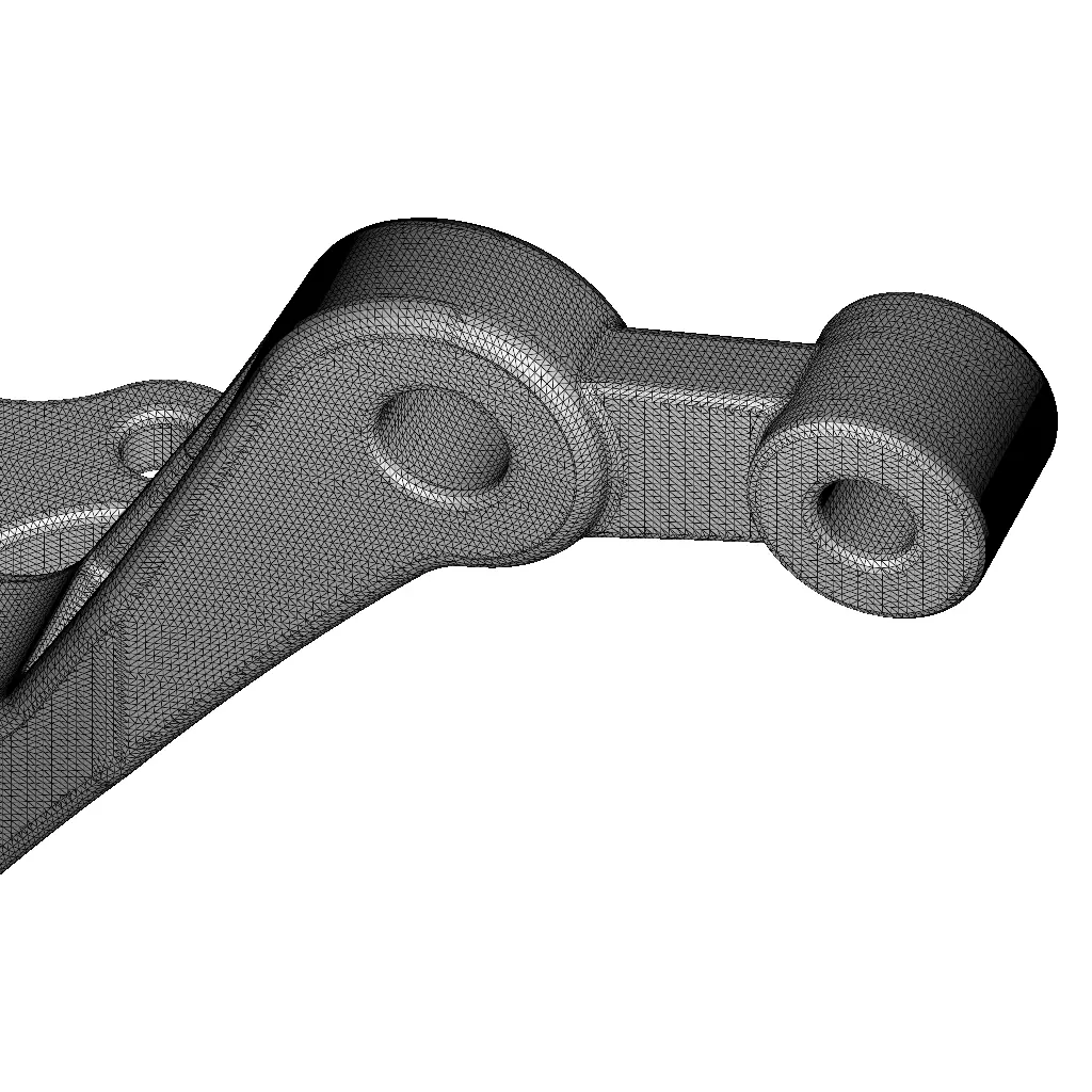 Rusty Vehicle Steering Knuckle 3D model_5