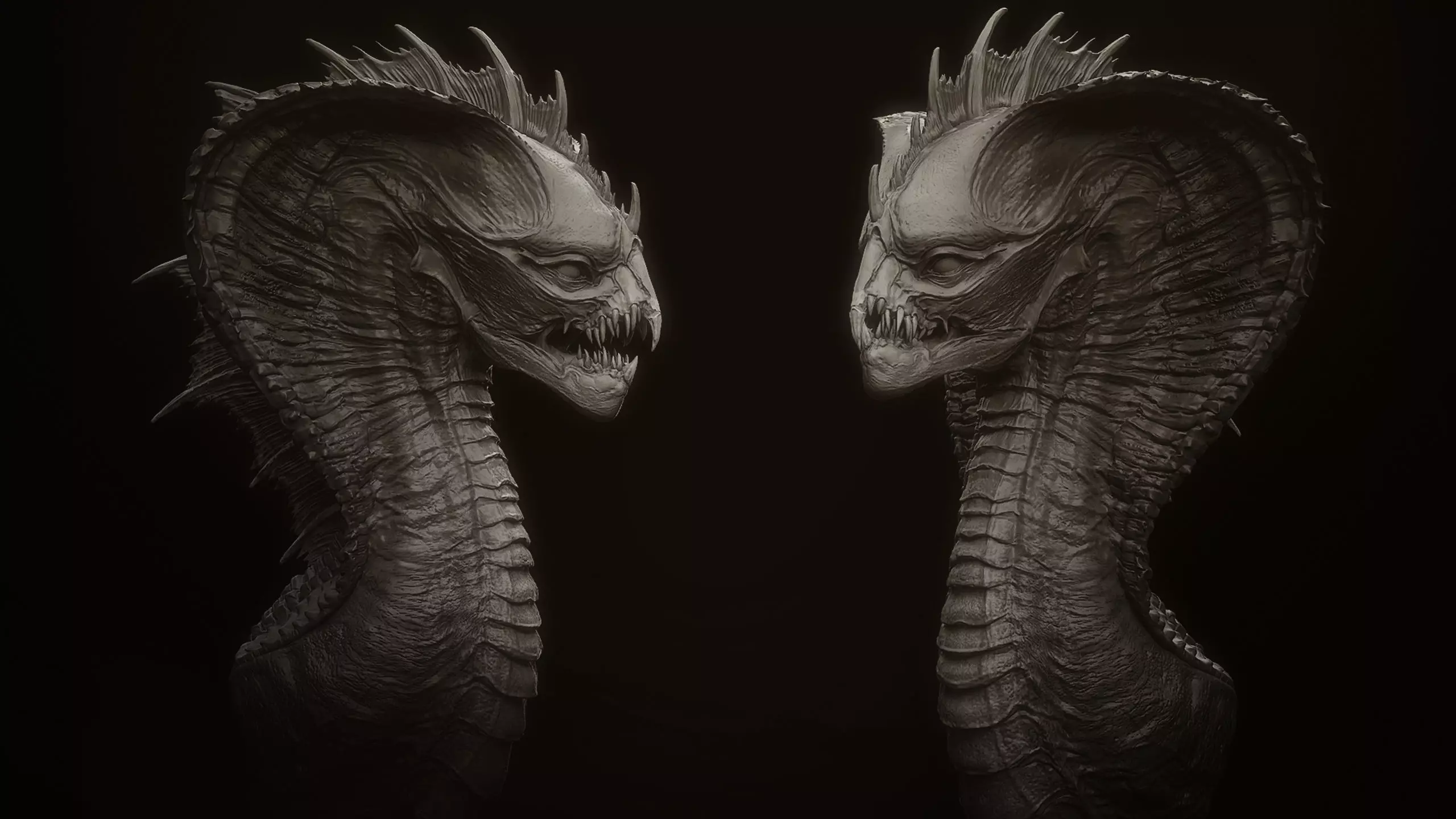 Dragon Heads Volume 2 3D model_5