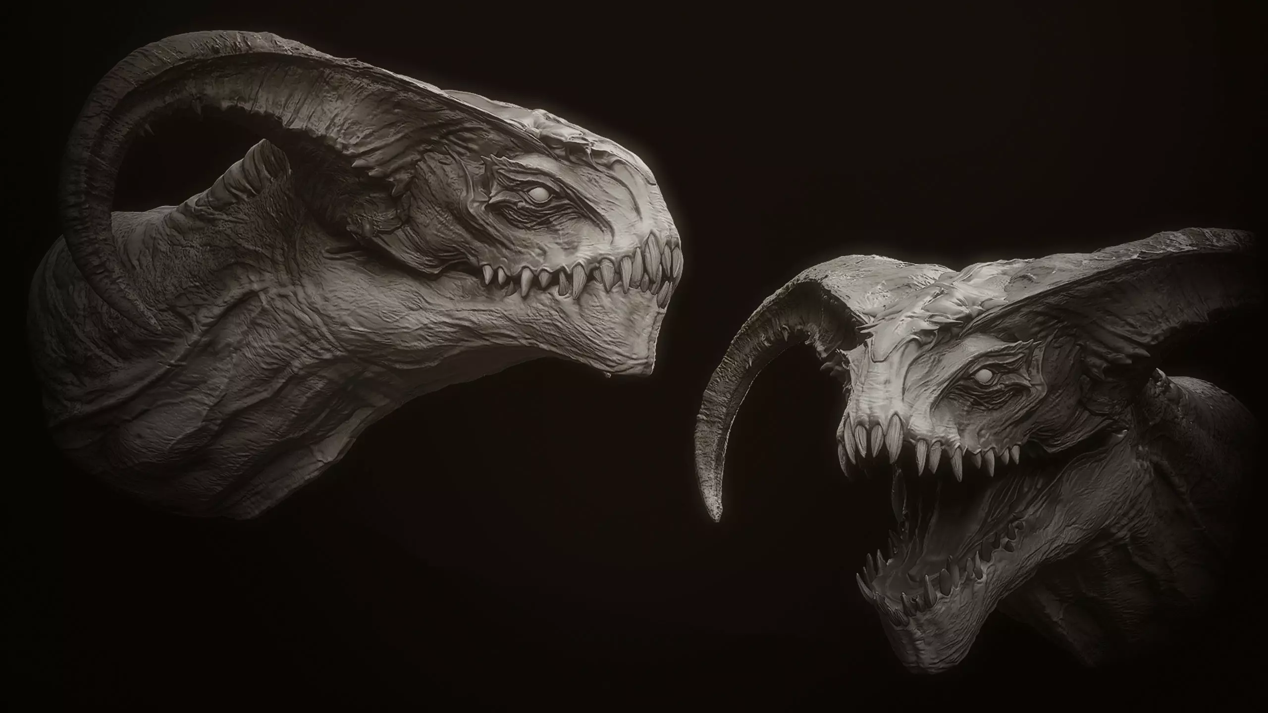 Dragon Heads Volume 2 3D model_11