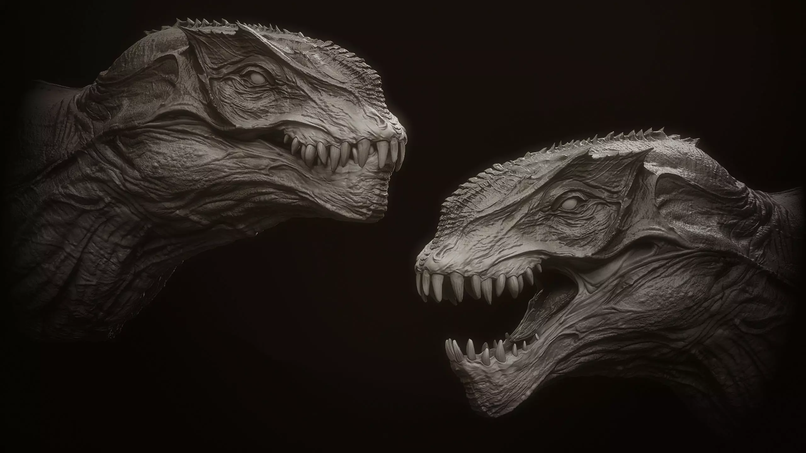 Dragon Heads Volume 2 3D model_7
