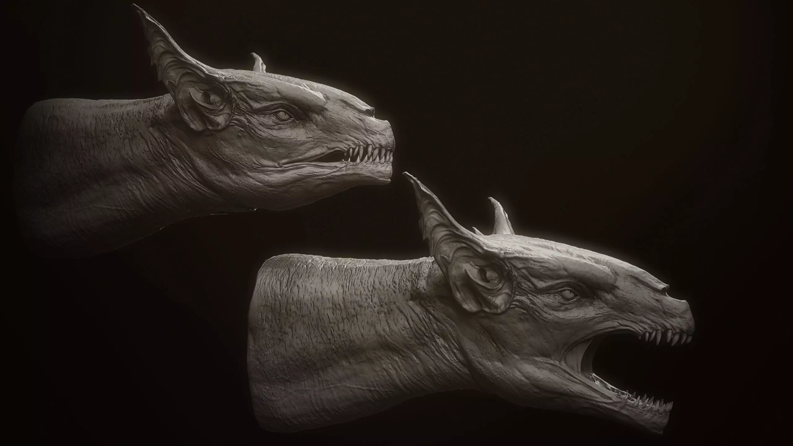 Dragon Heads Volume 2 3D model_9