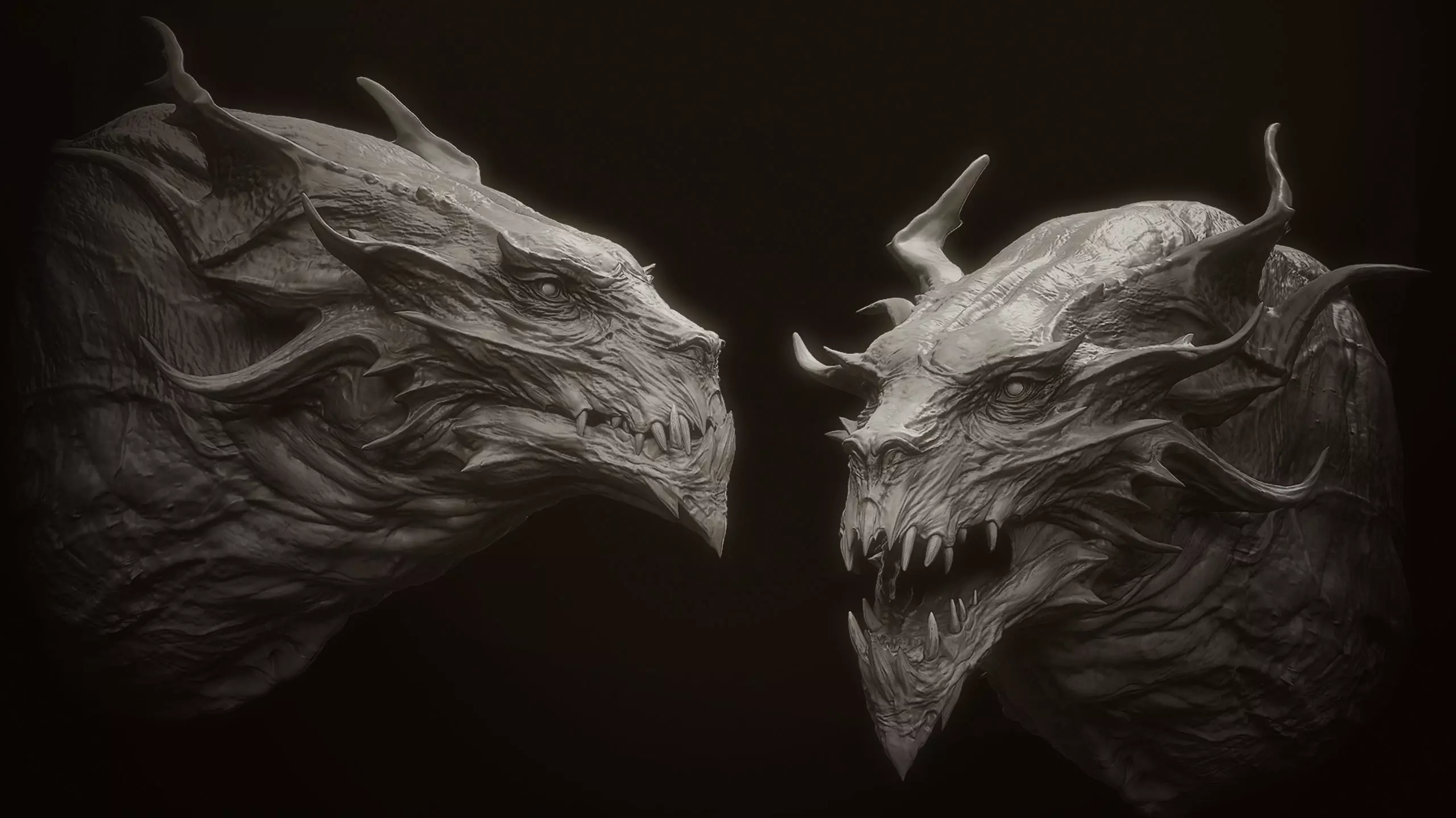 Dragon Heads Volume 2 3D model_10