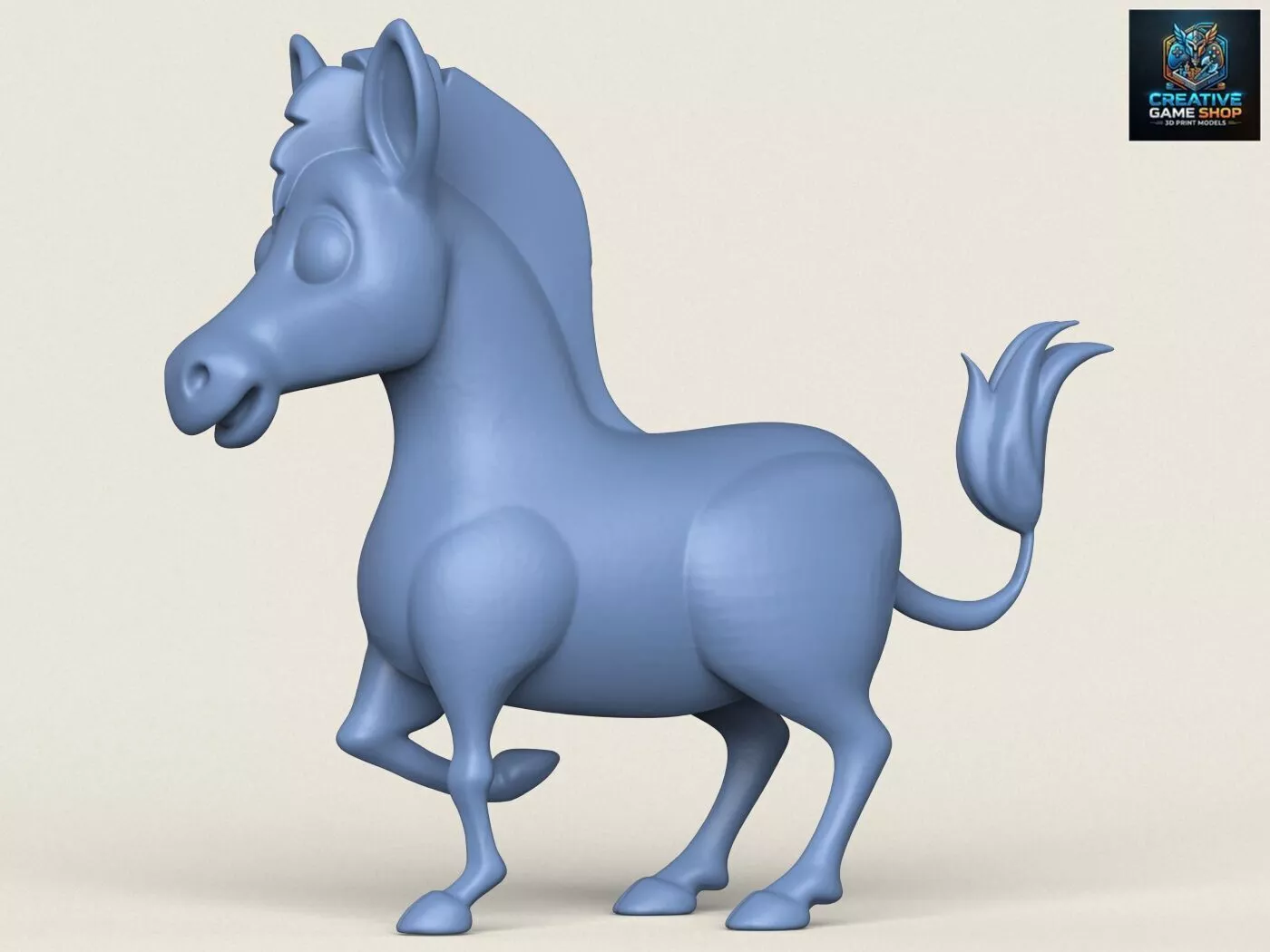 Zebra Toy 3D print model