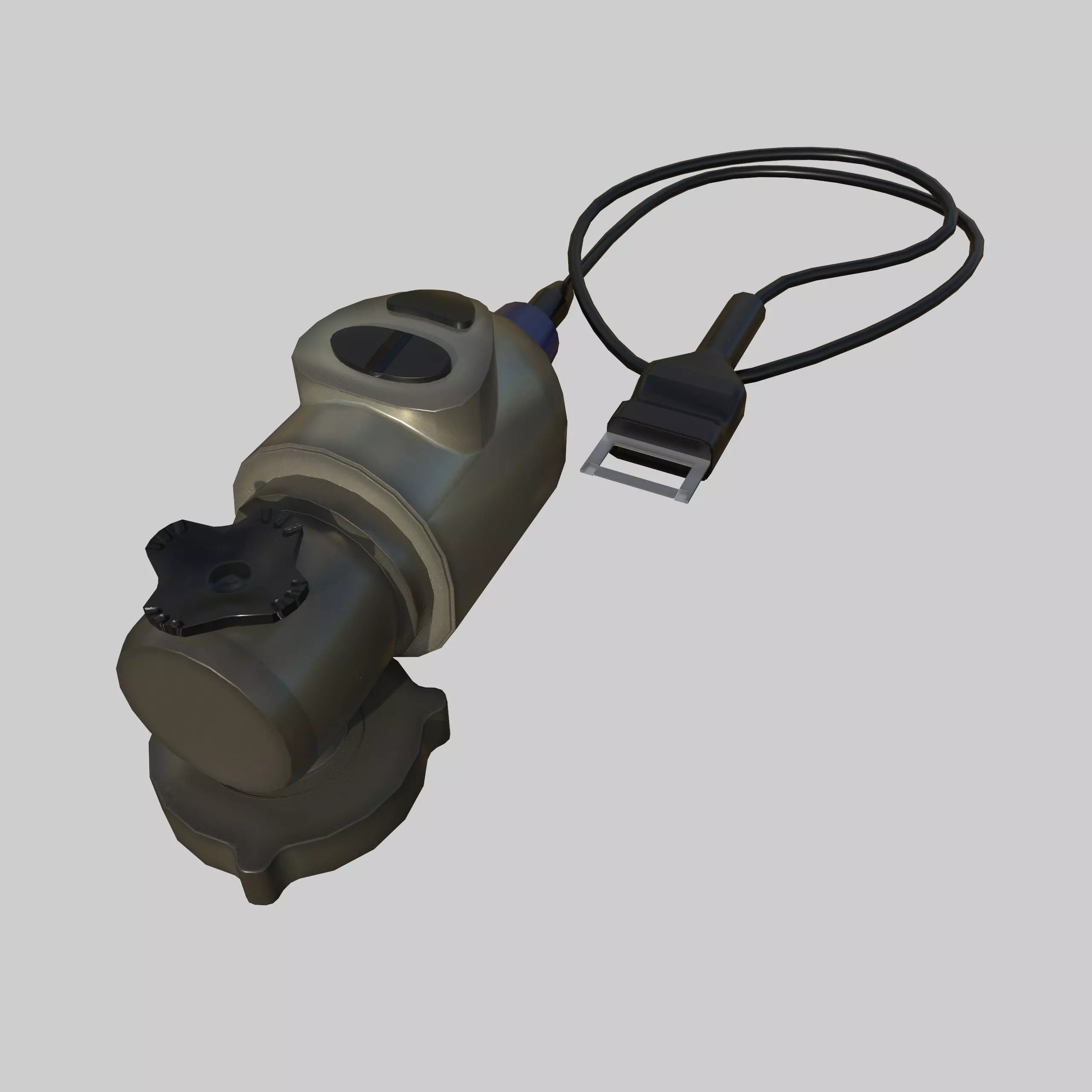 3 Chip Camera Low-poly 3D model_2